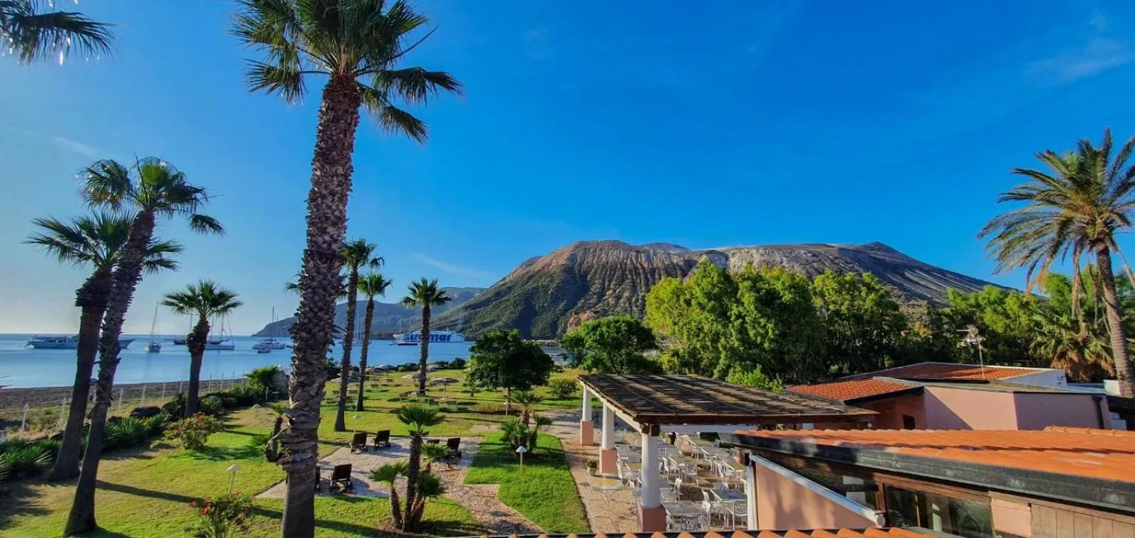 Bird's eye view in Hotel Eros