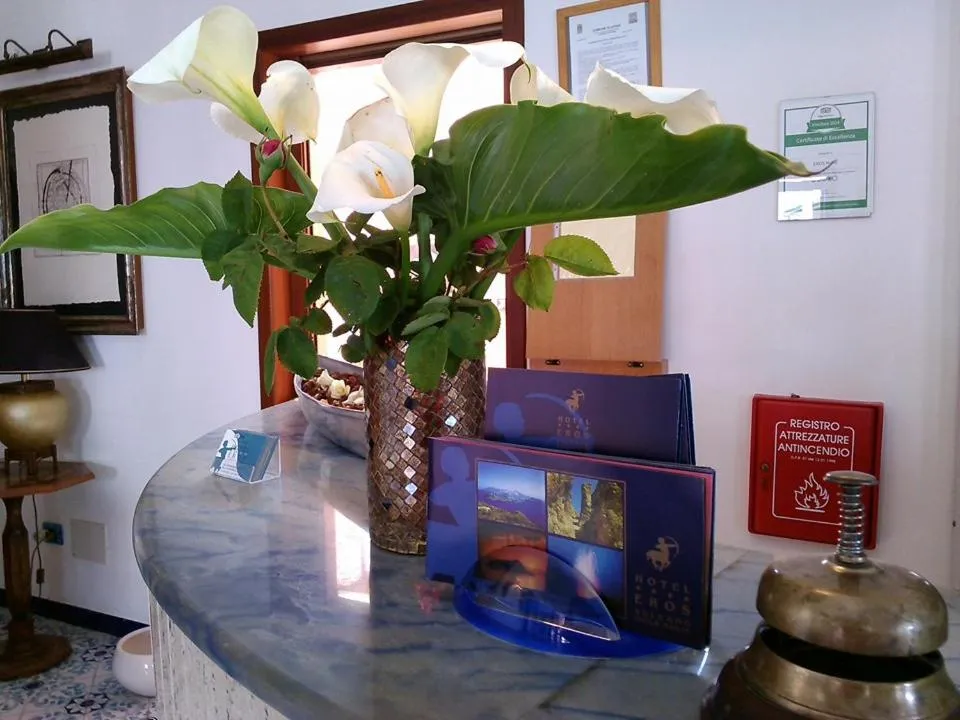 Lobby or reception in Hotel Eros