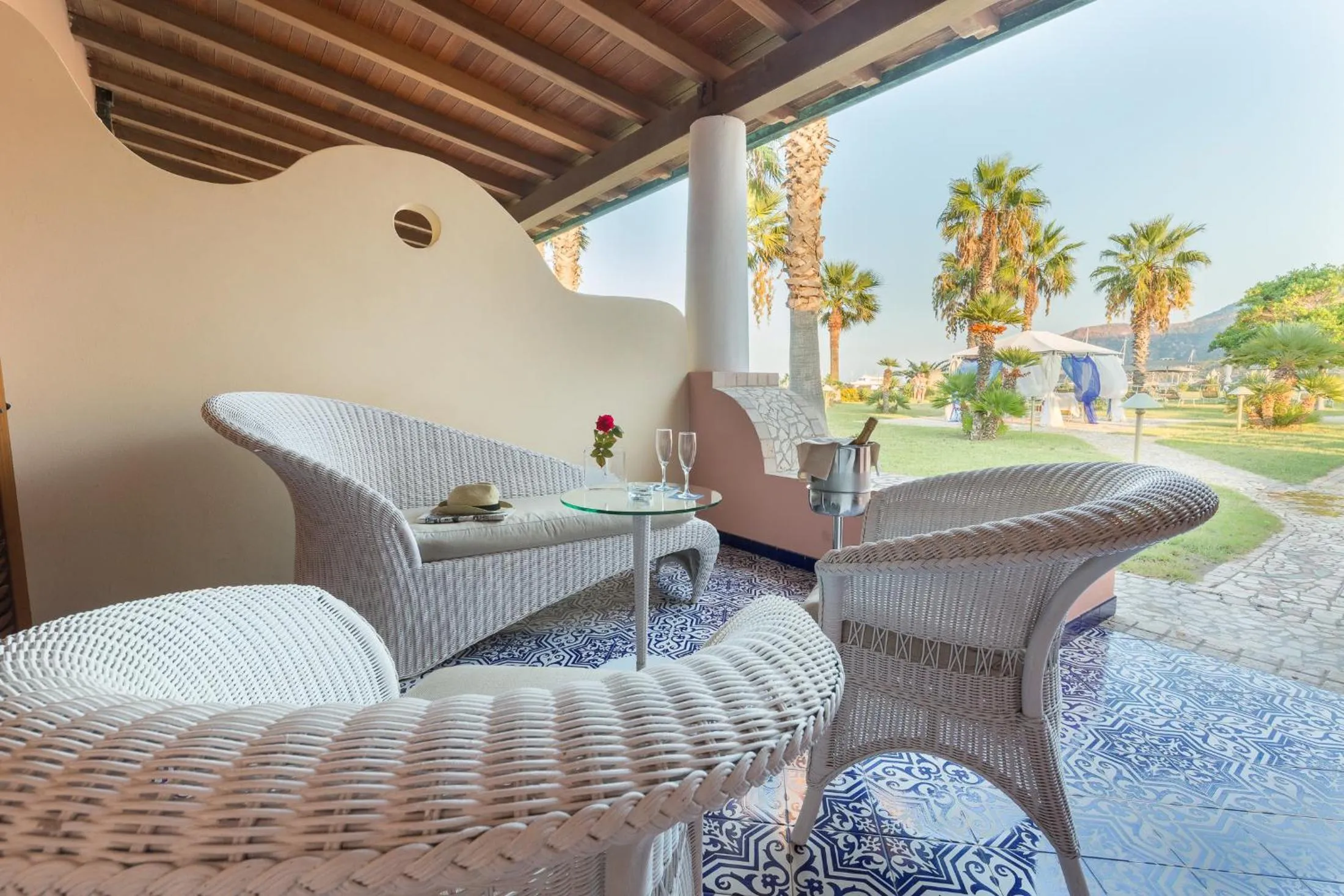 Balcony/Terrace in Hotel Eros