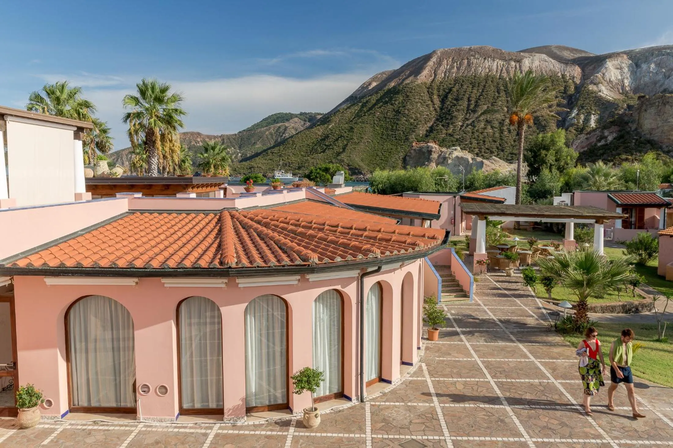 Garden in Hotel Eros