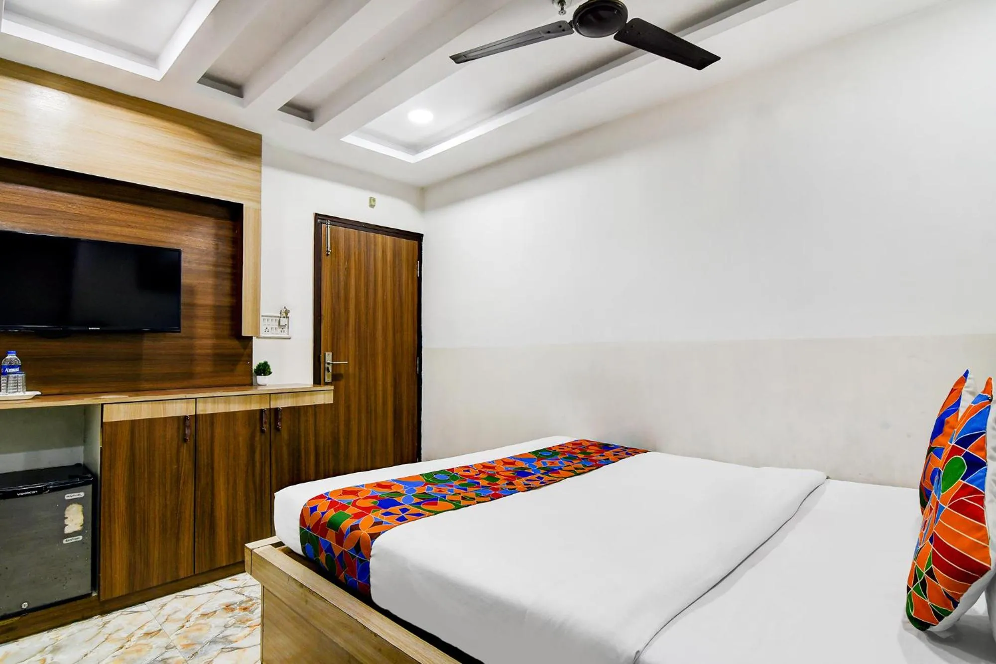 Bedroom, Bed in FabHotel Best Buy