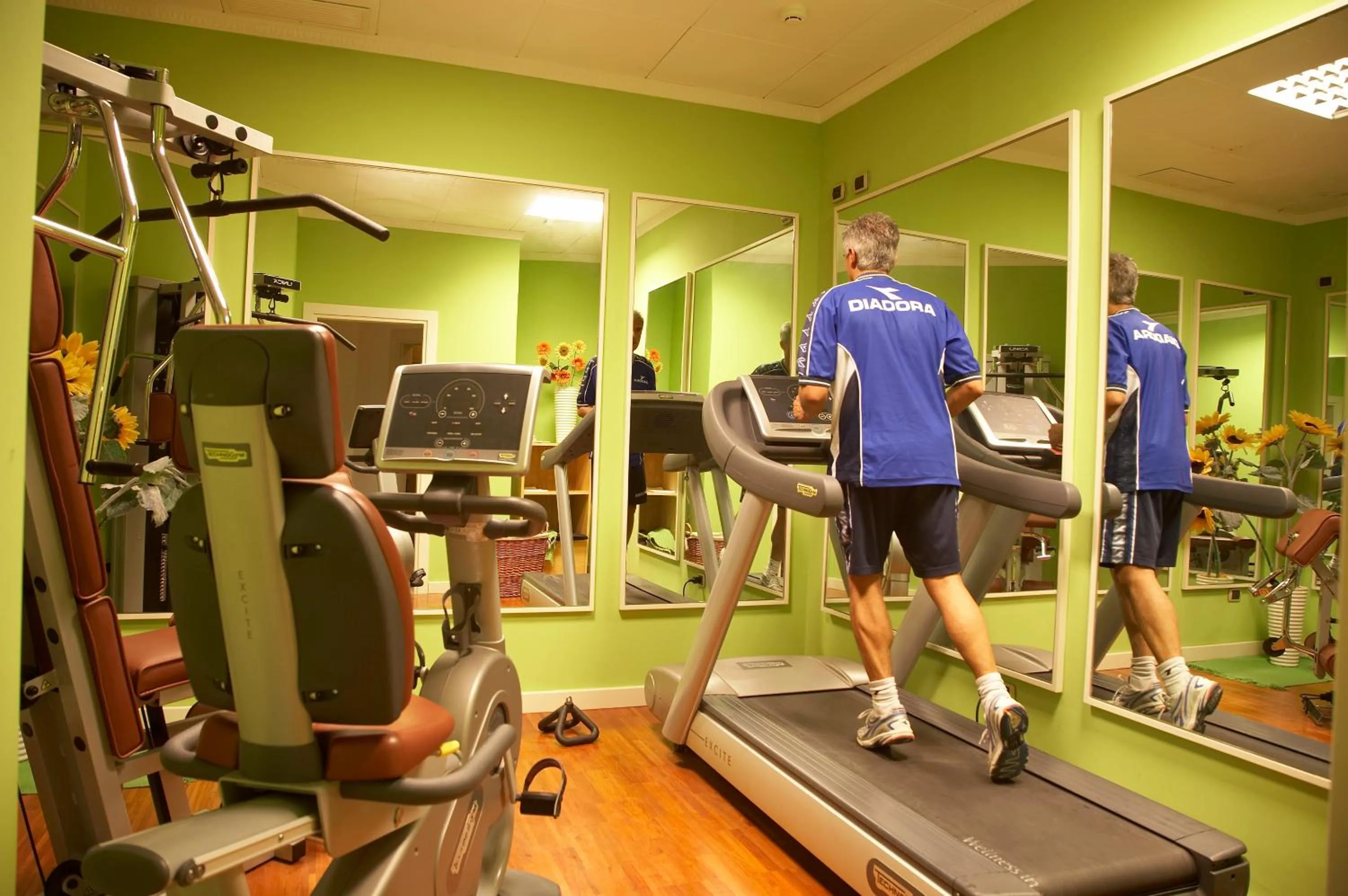 Fitness centre/facilities in Arciduca Grand Hotel