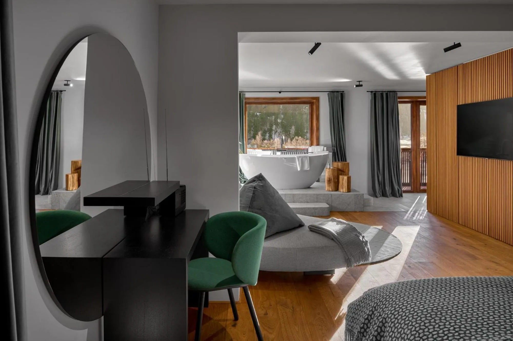 Living room, Bed in Milka Boutique Hotel