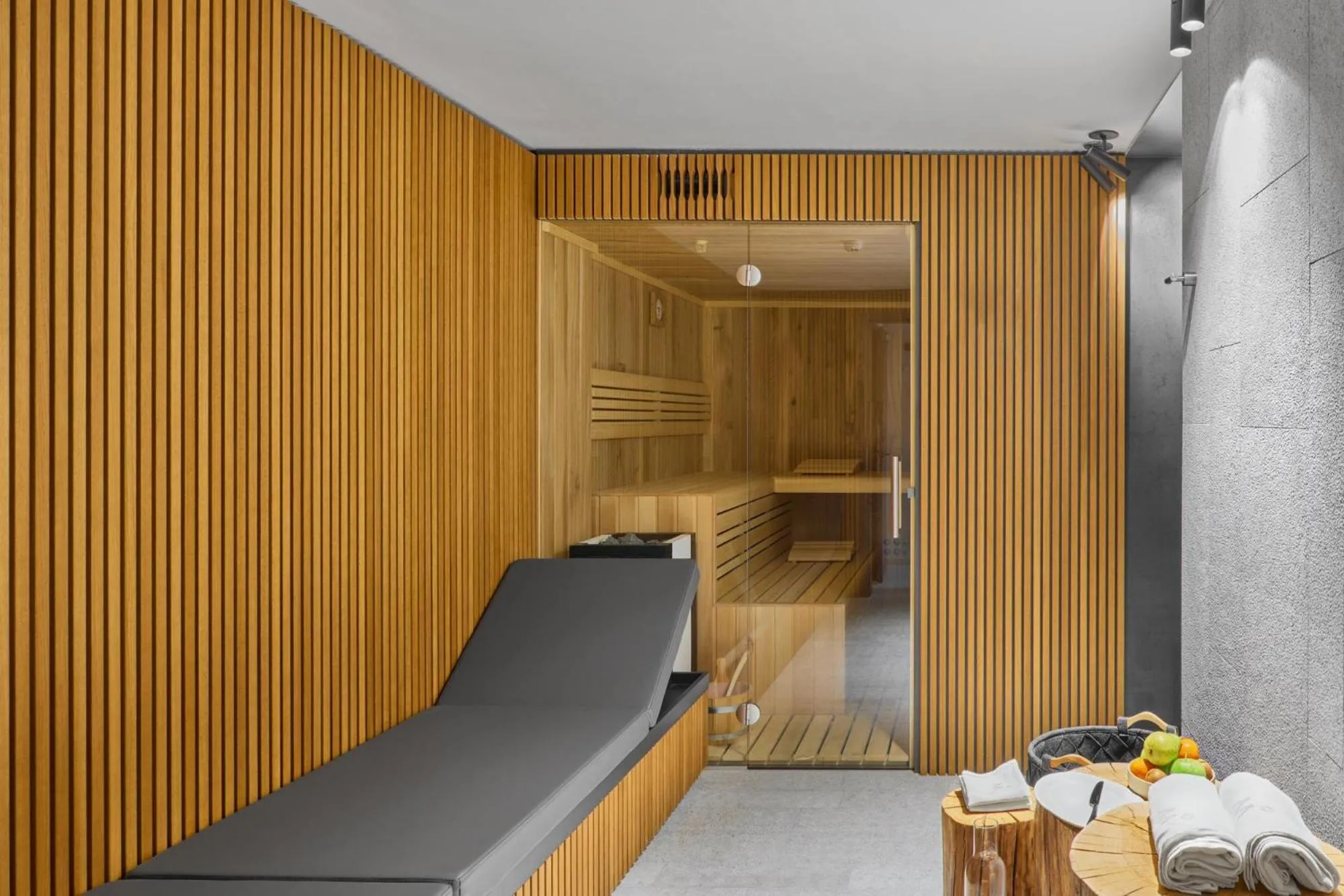 Sauna in Milka Boutique Hotel