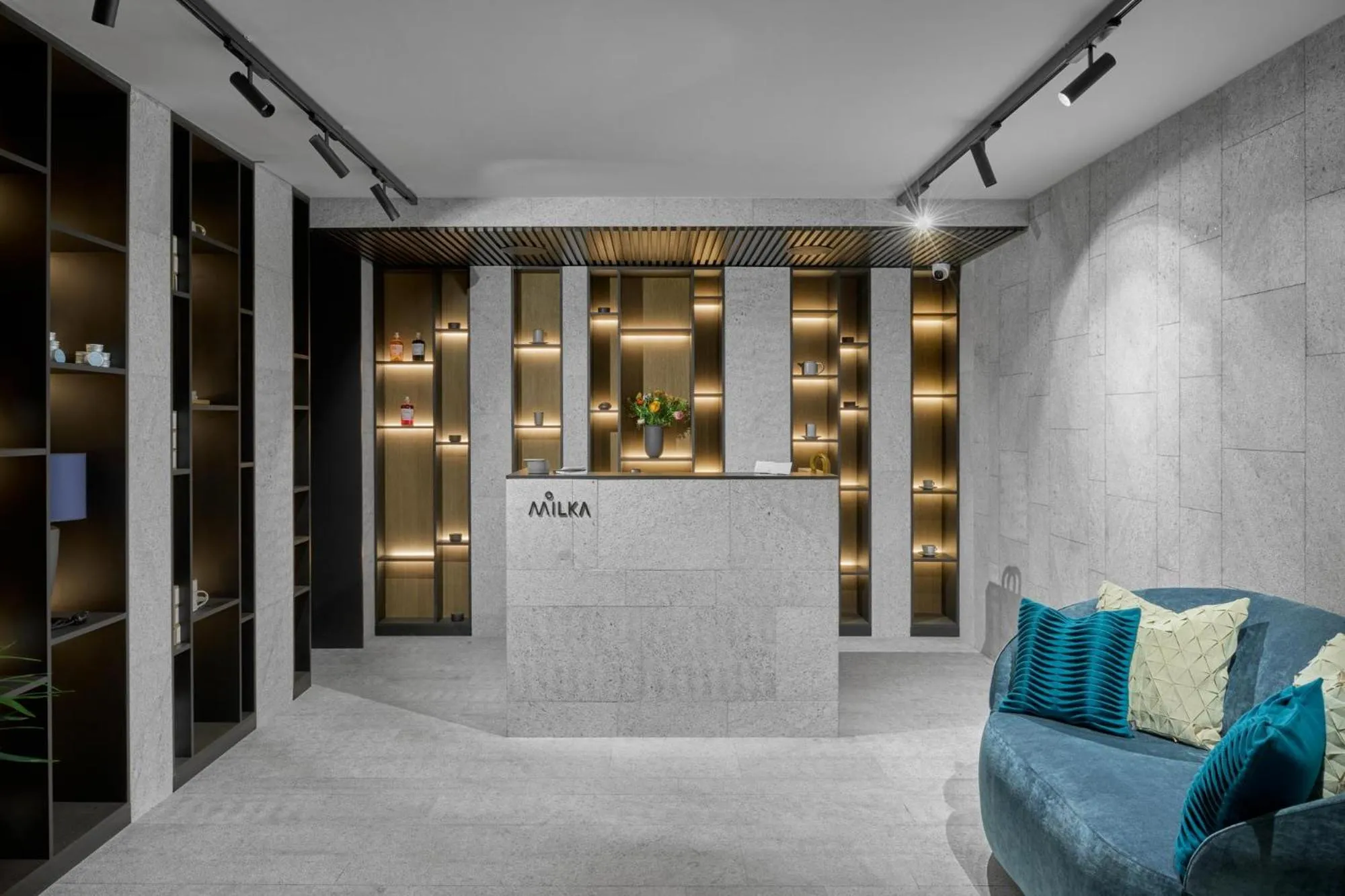 Lobby or reception in Milka Boutique Hotel