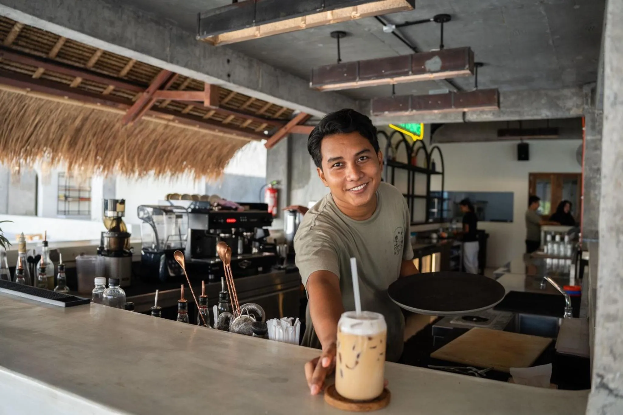 Food and drinks in El Tropico Boutique Hotel