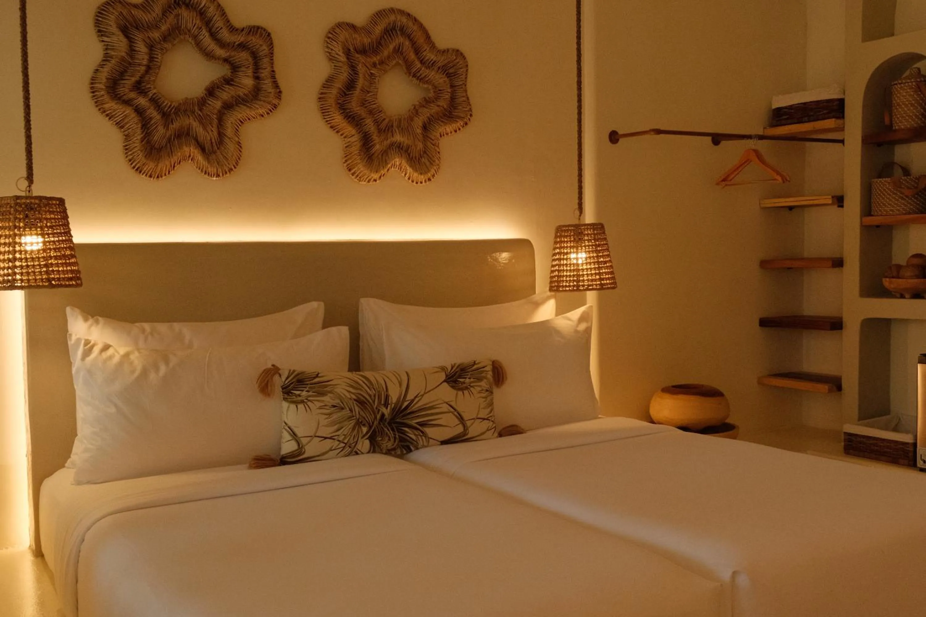Bed in El Tropico Boutique Hotel
