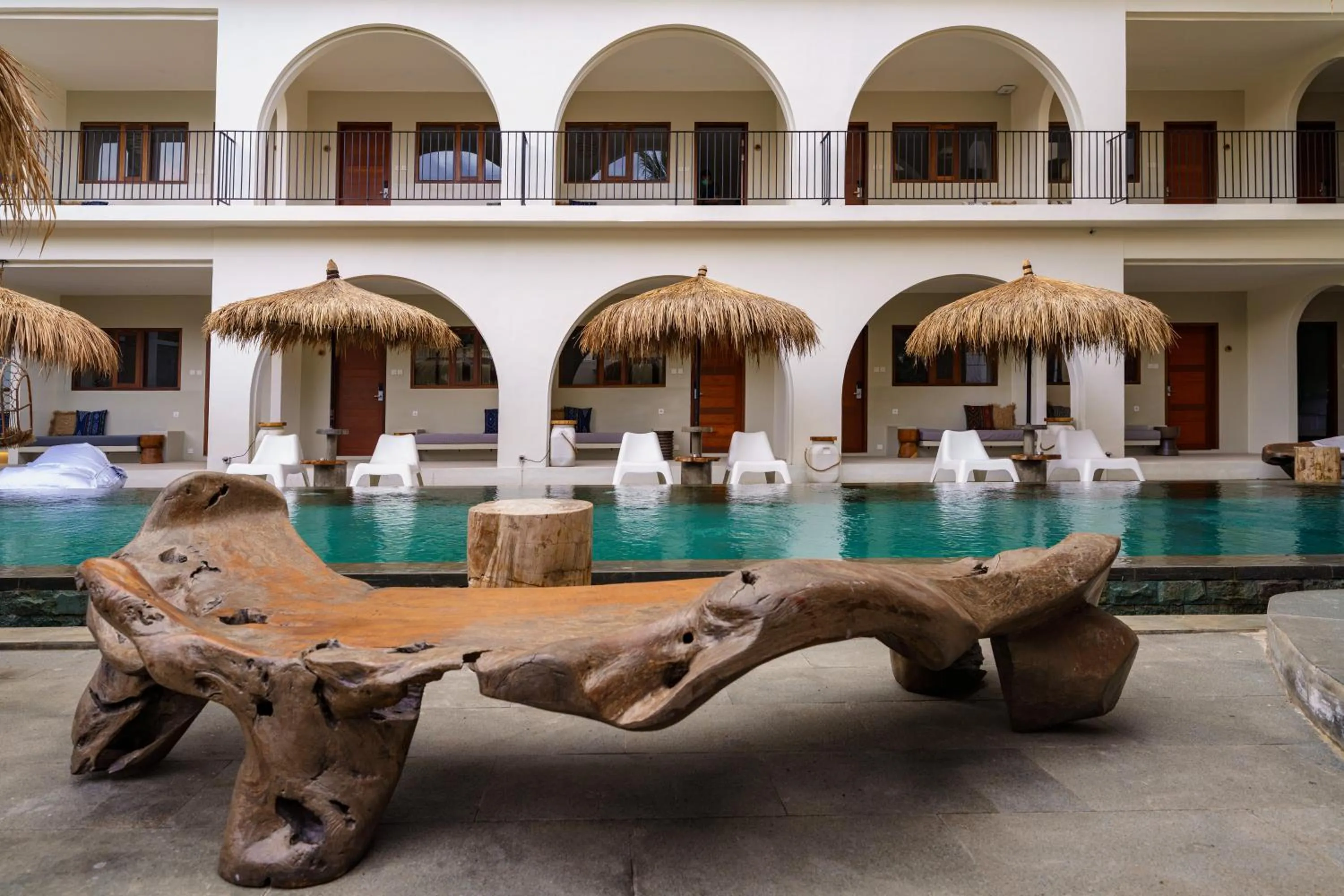 Swimming pool in El Tropico Boutique Hotel