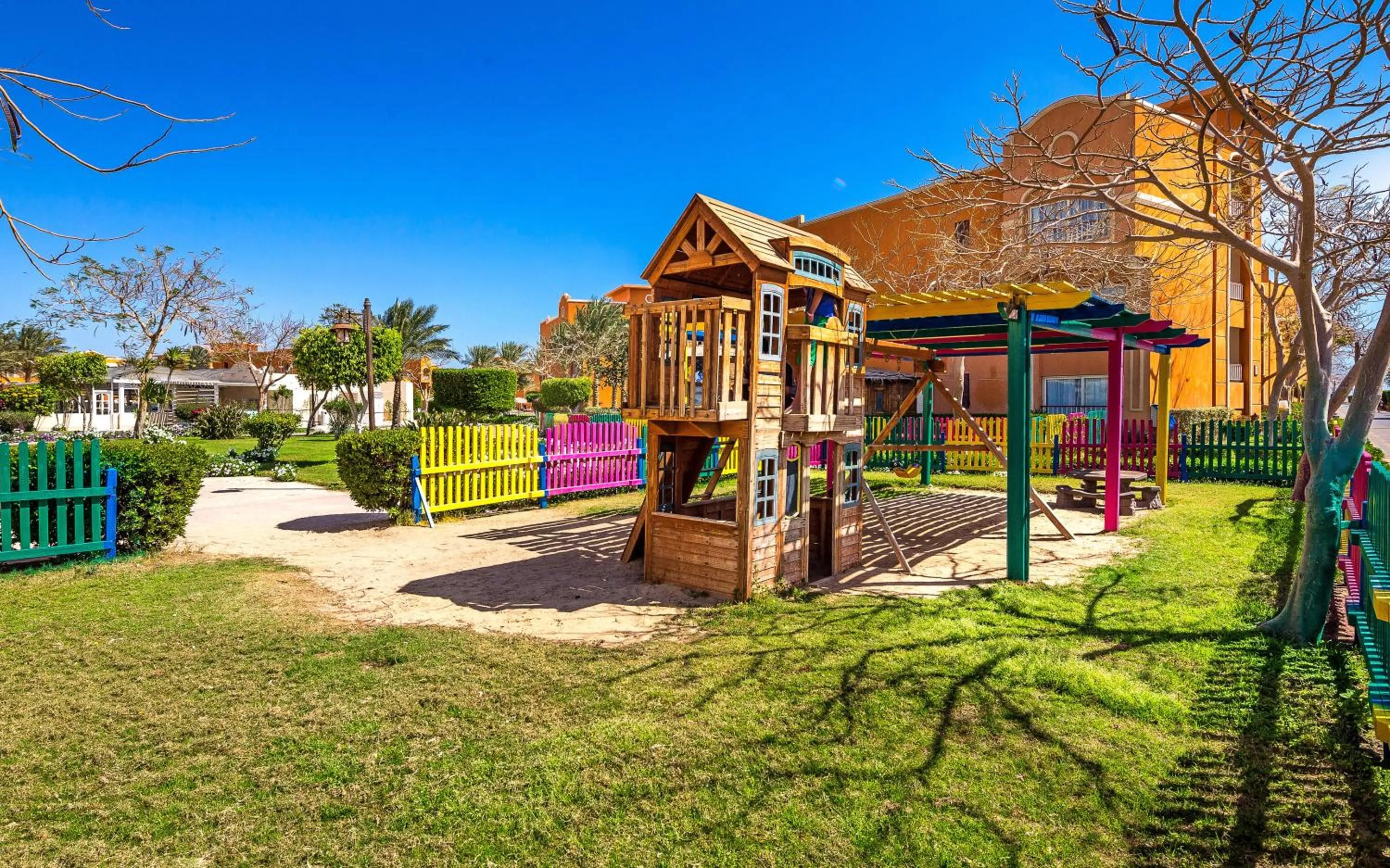 Garden in Sentido Caribbean World Soma Bay