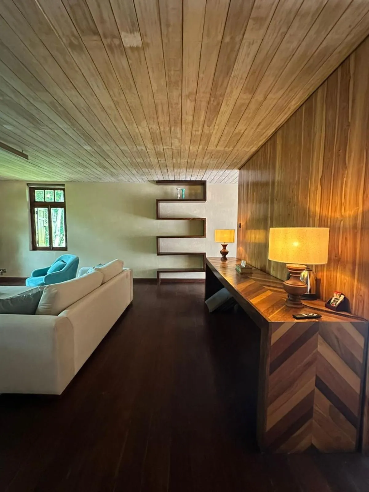 Seating area, Bed in NIKARA Luxury Beach House