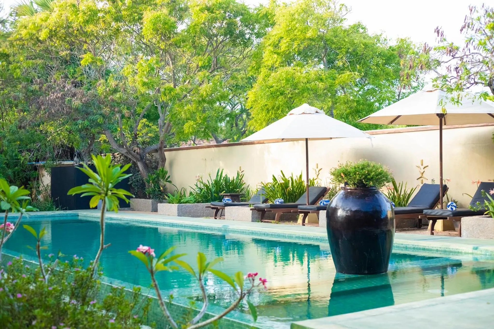 Swimming pool in NIKARA Luxury Beach House