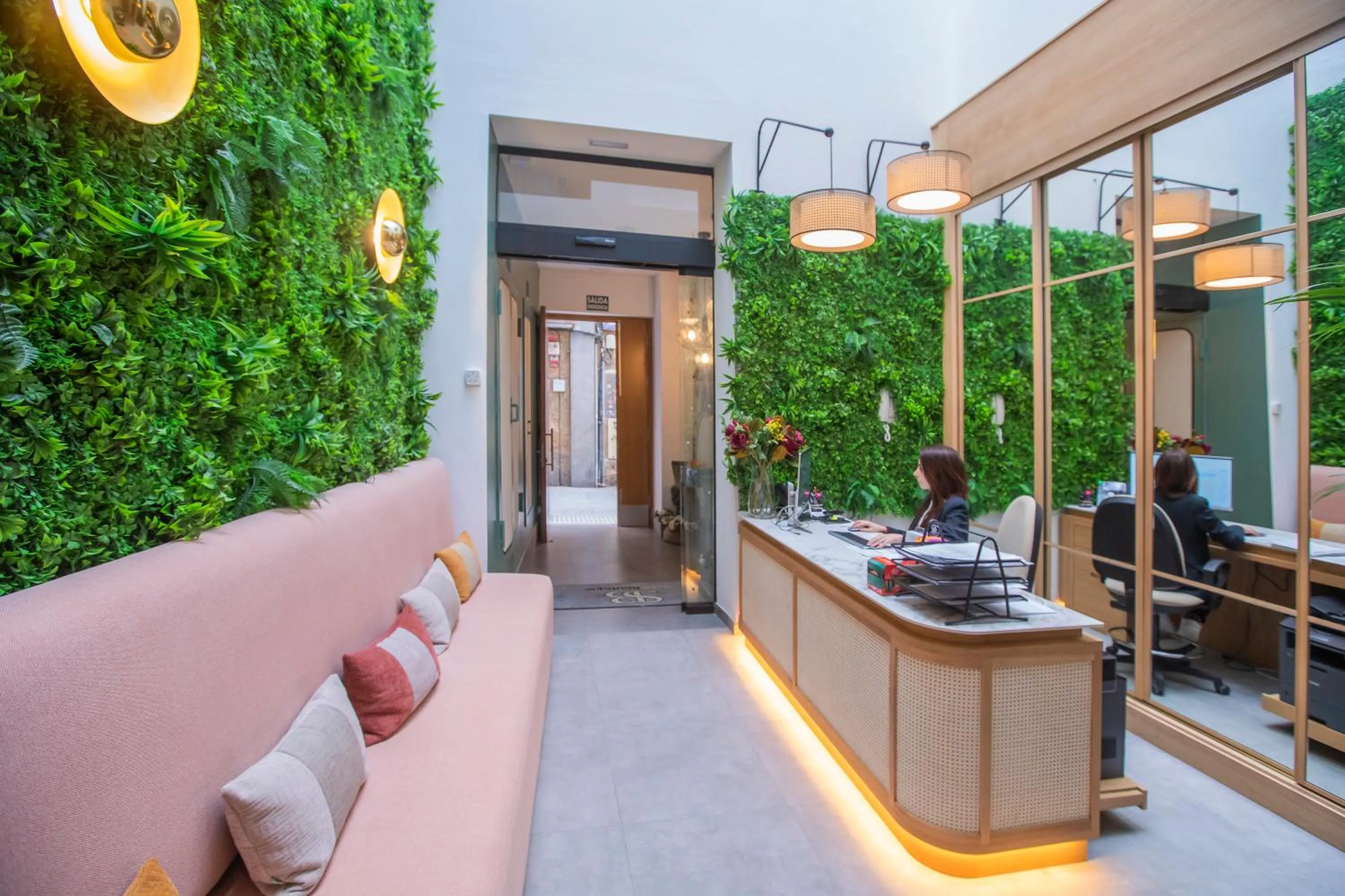 Lobby or reception in Soho Boutique Columela