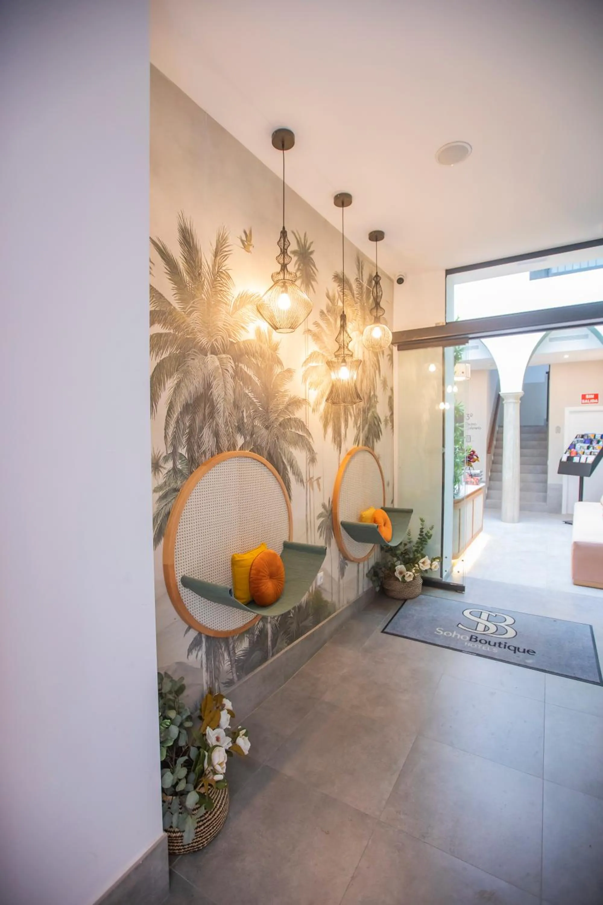 Lobby or reception in Soho Boutique Columela