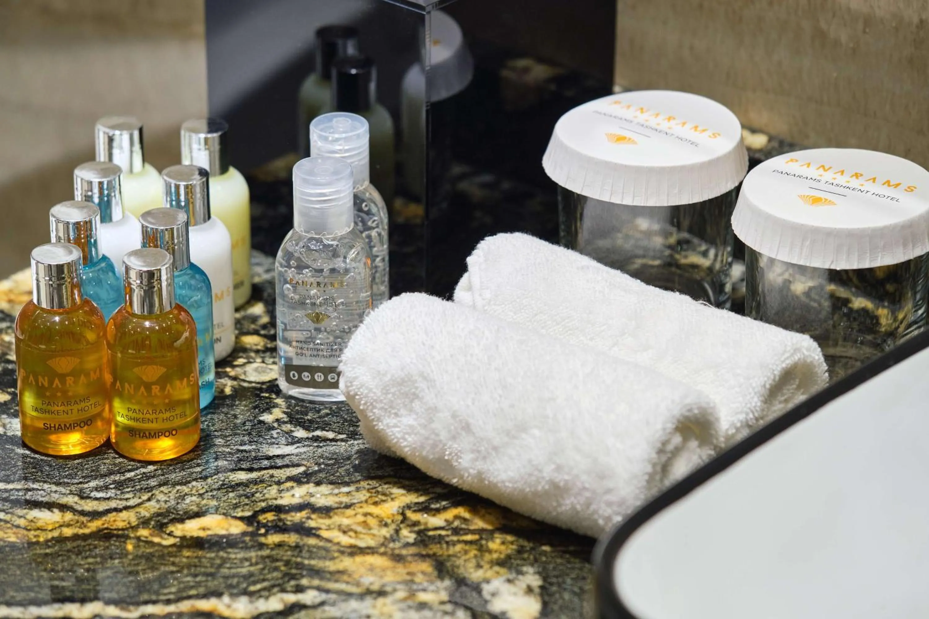 Bathroom in Panarams Tashkent Hotel, a member of Radisson Individuals