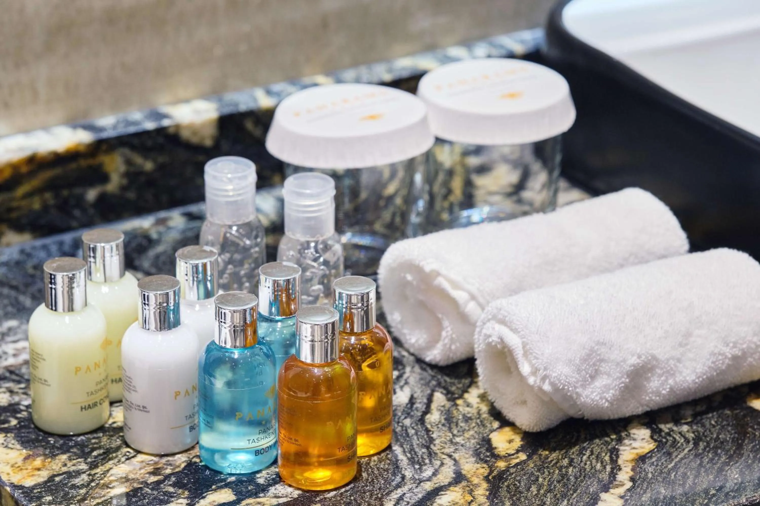 Bathroom in Panarams Tashkent Hotel, a member of Radisson Individuals