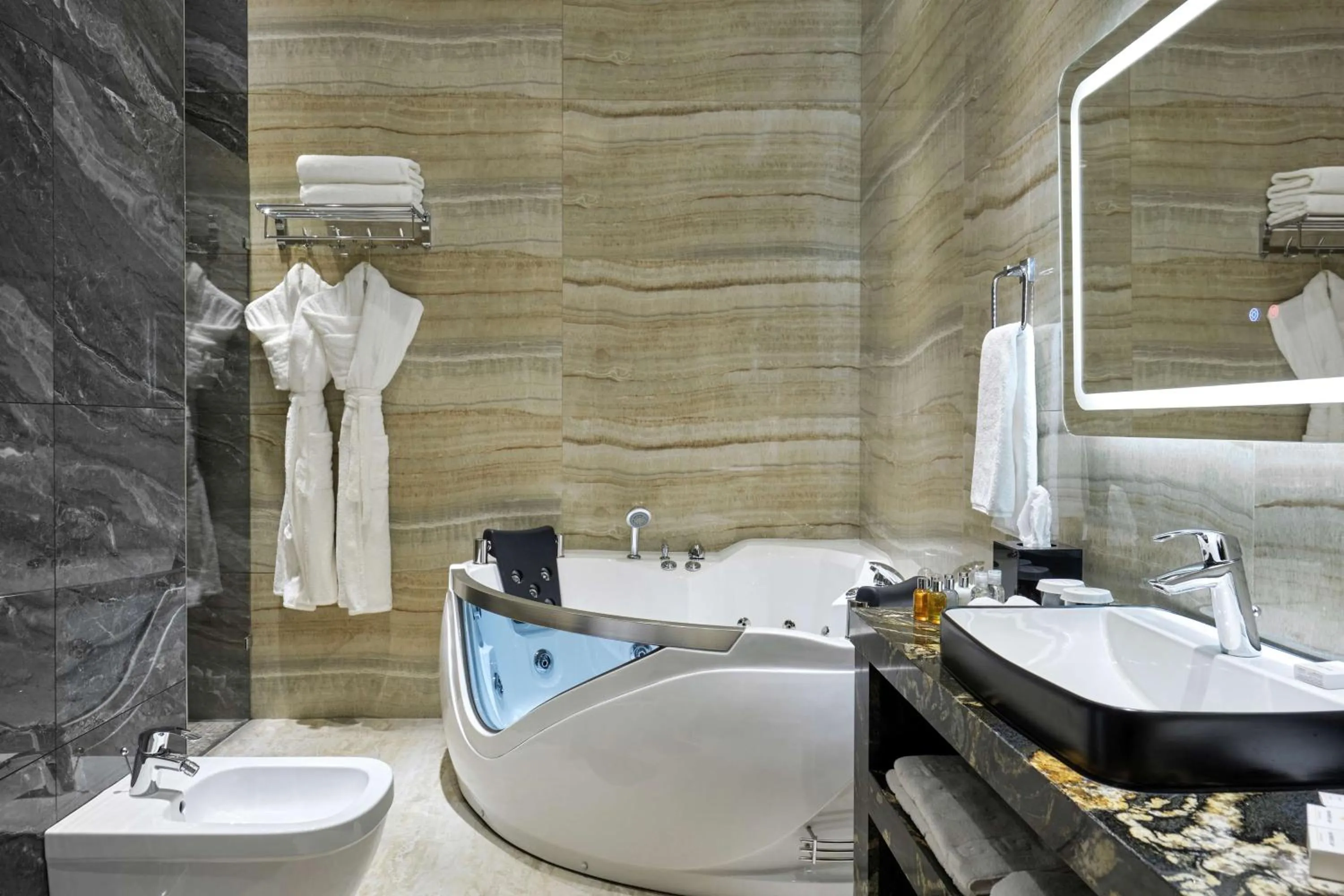 Bathroom in Panarams Tashkent Hotel, a member of Radisson Individuals