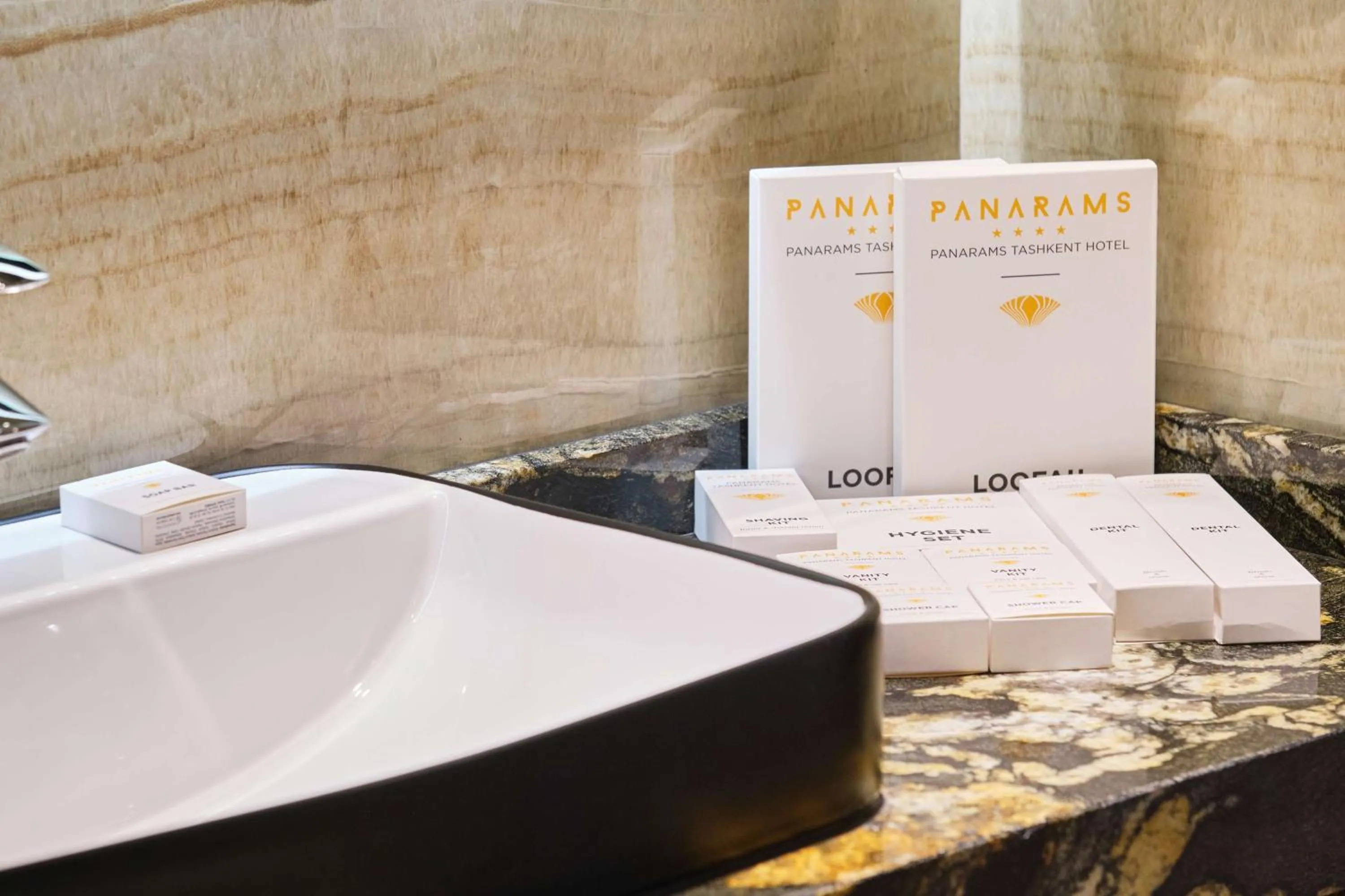 Bathroom in Panarams Tashkent Hotel, a member of Radisson Individuals