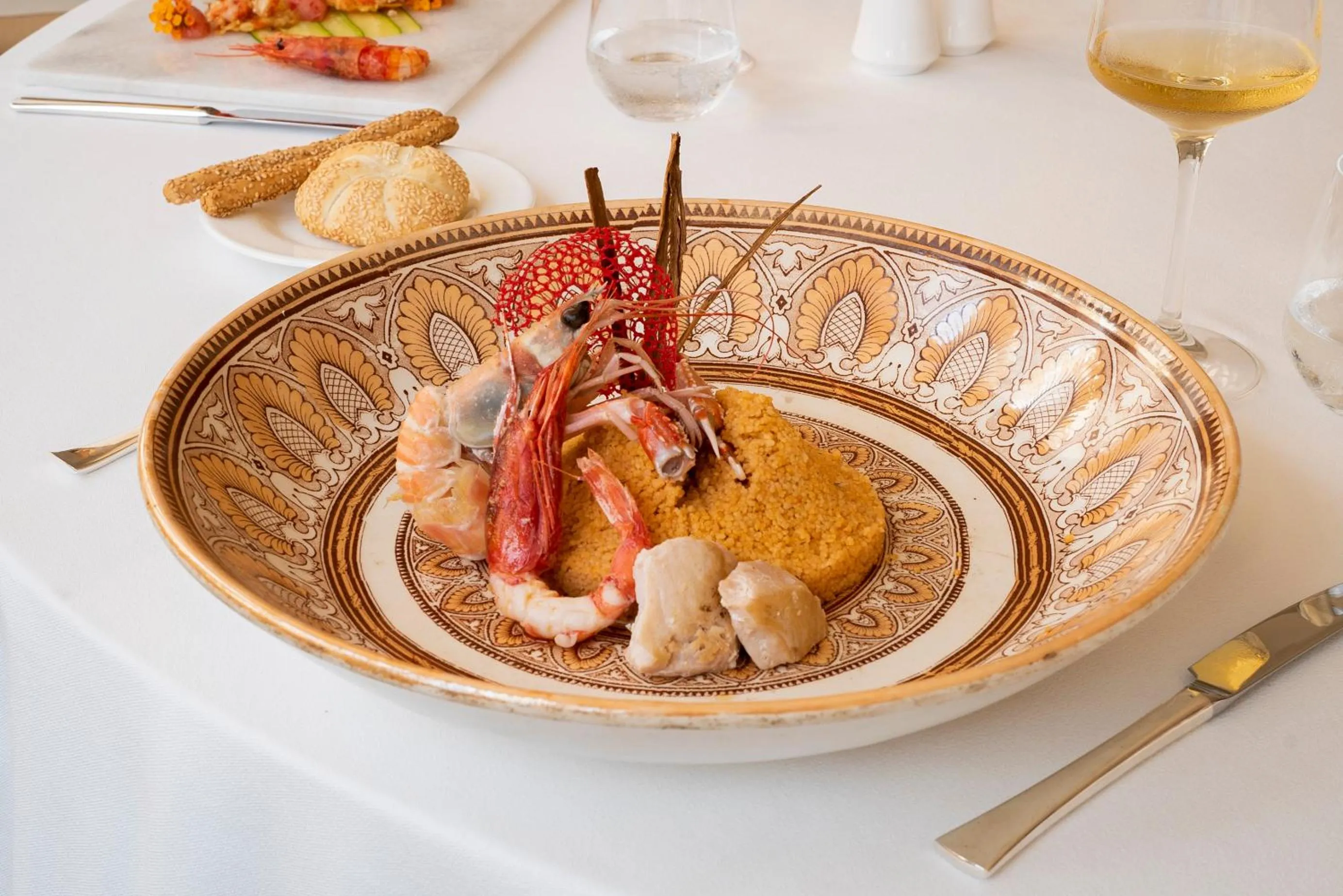 Food and drinks in Almar Giardino di Costanza Mazara del Vallo