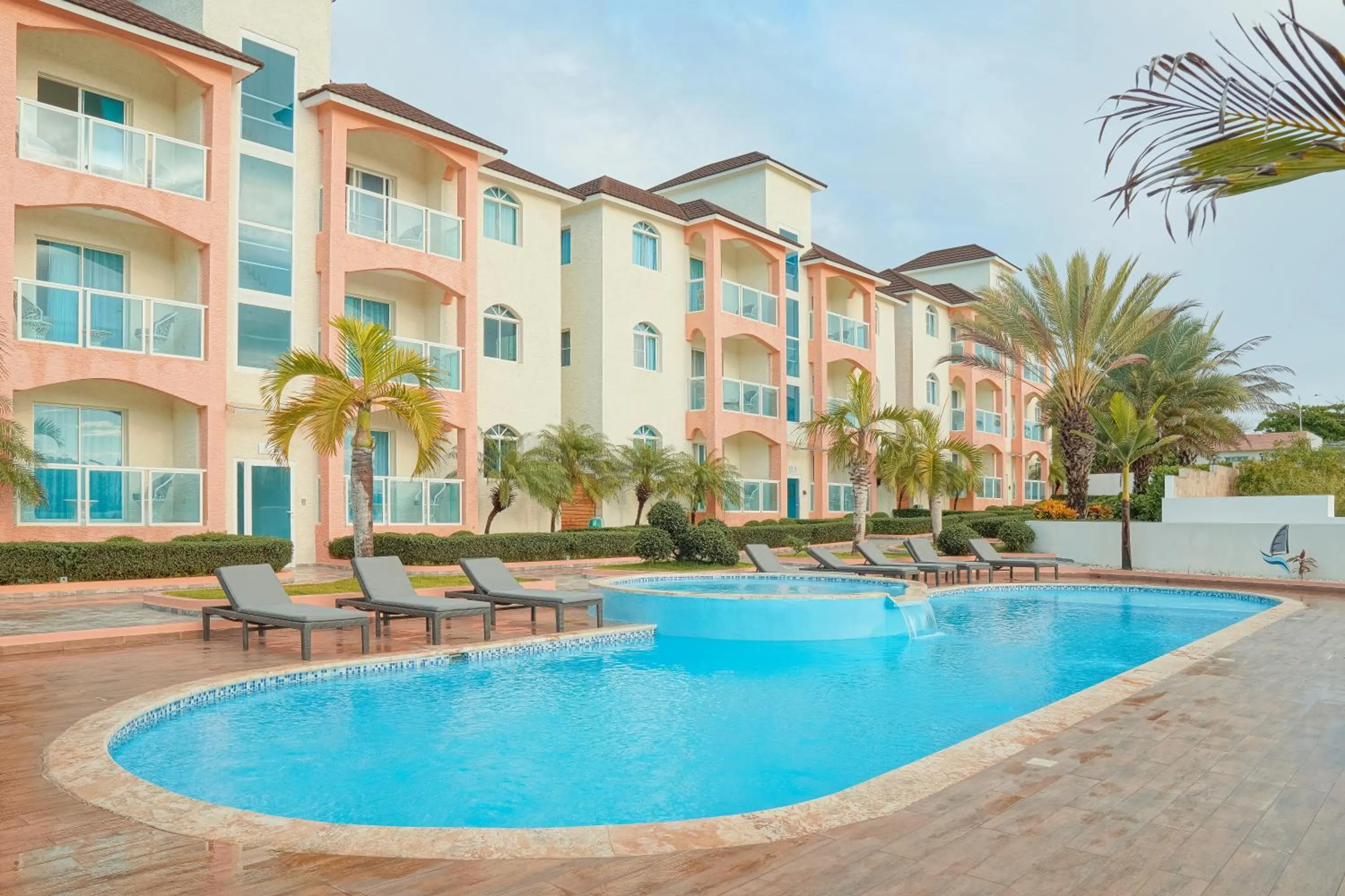 Property building in Ria Hotel