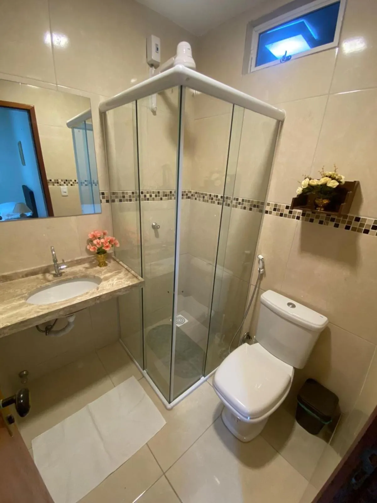 Bathroom in Bertolini Hotel