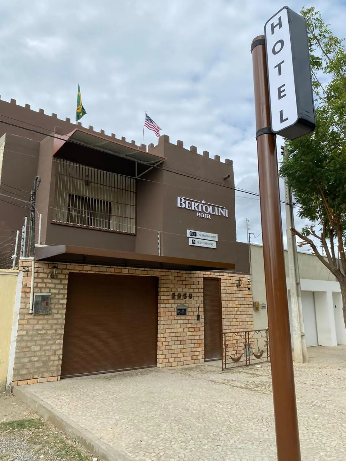 Property building in Bertolini Hotel