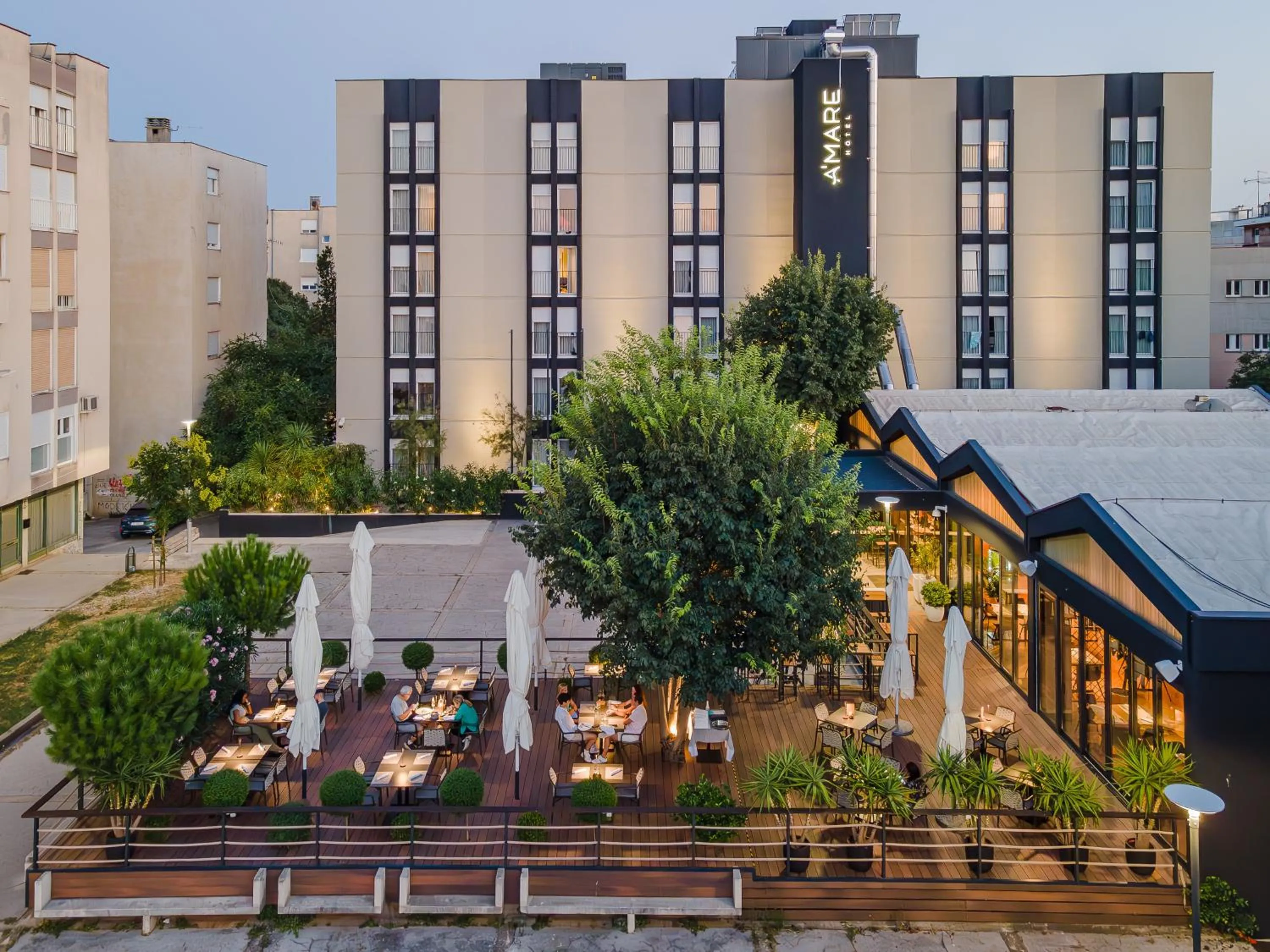 Property building in Hotel A'mare