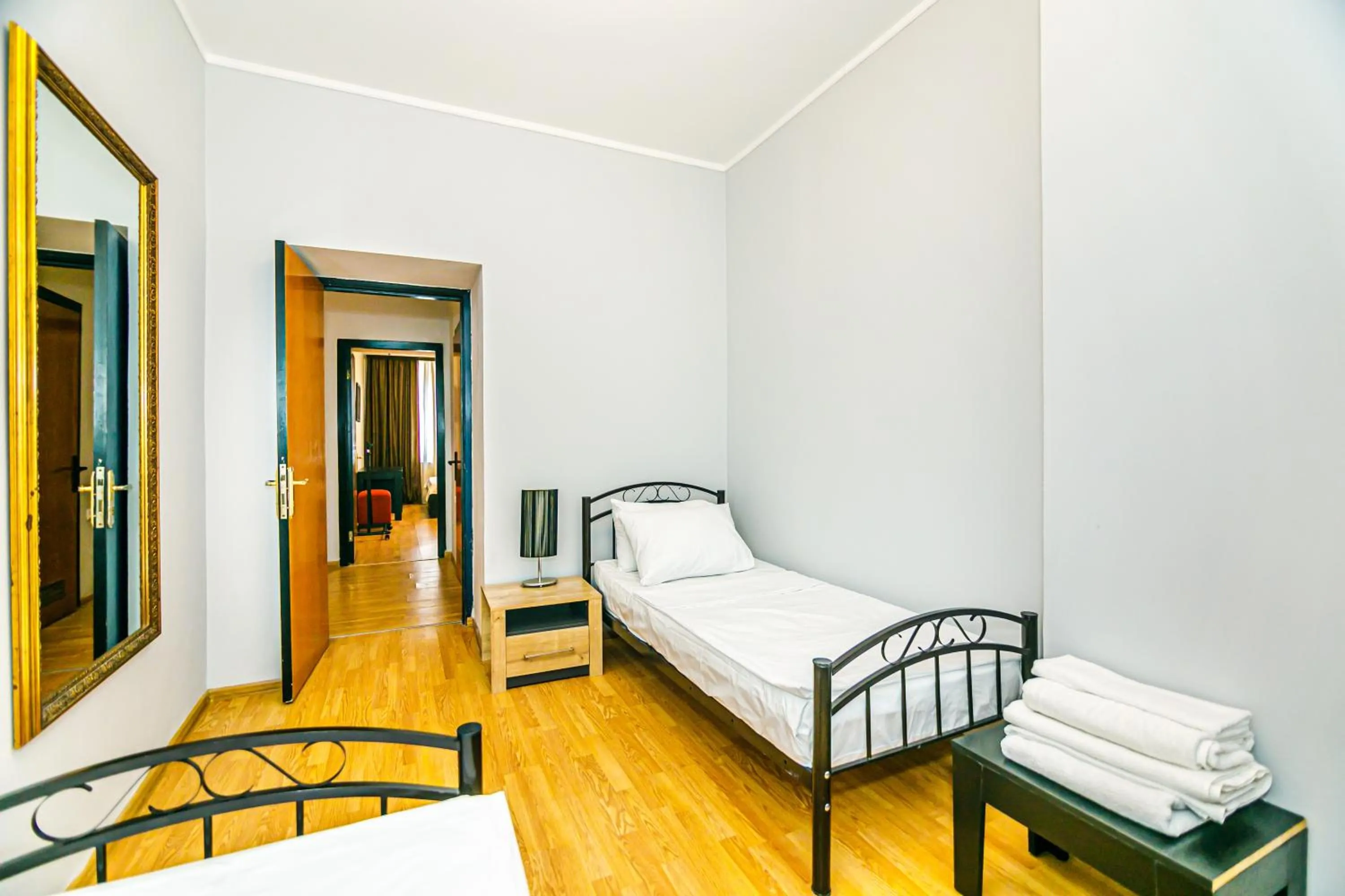 Bedroom, Bed in Azneft Garden Apartment