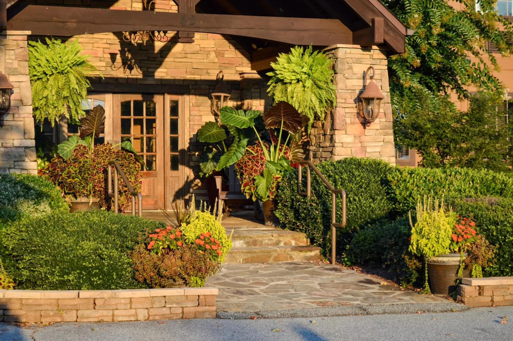 Property building in The Lodge at Flat Rock