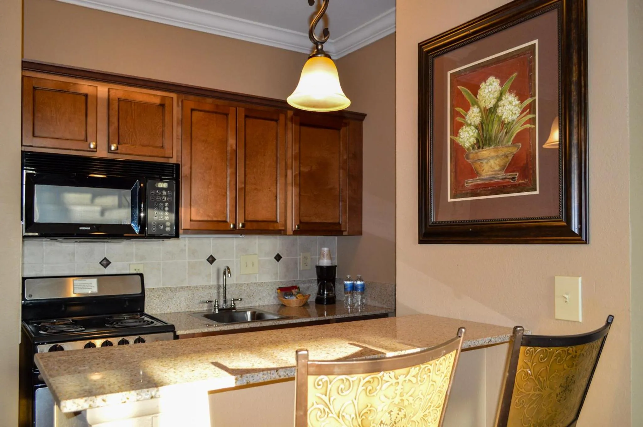 Kitchen or kitchenette in The Lodge at Flat Rock