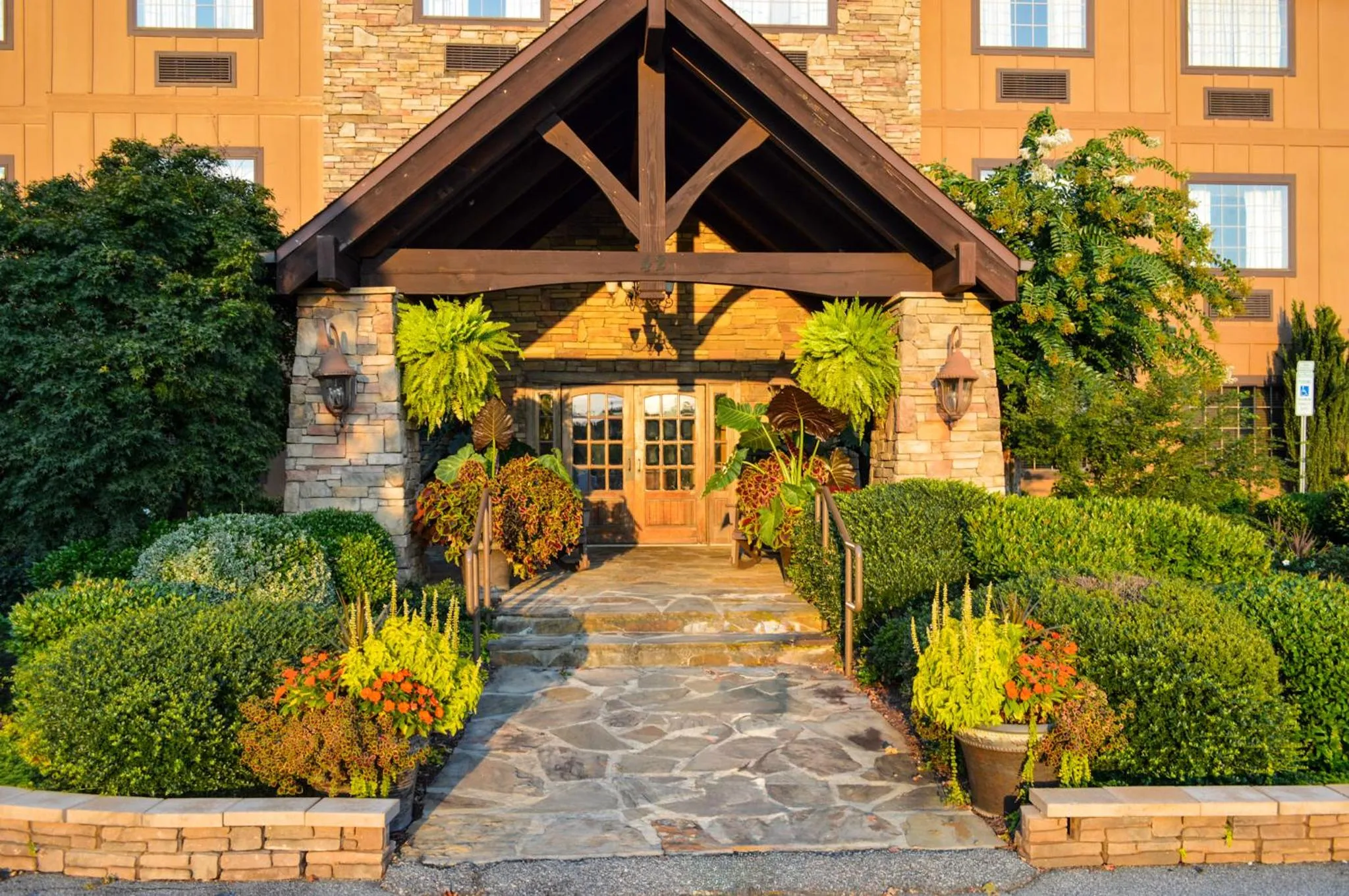 Property building in The Lodge at Flat Rock