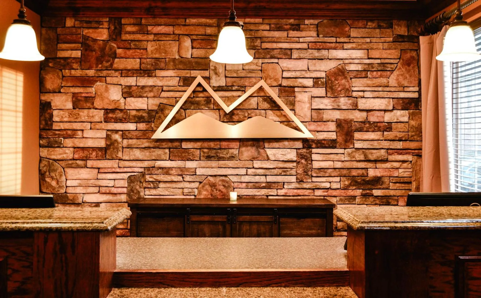 Lobby or reception in The Lodge at Flat Rock