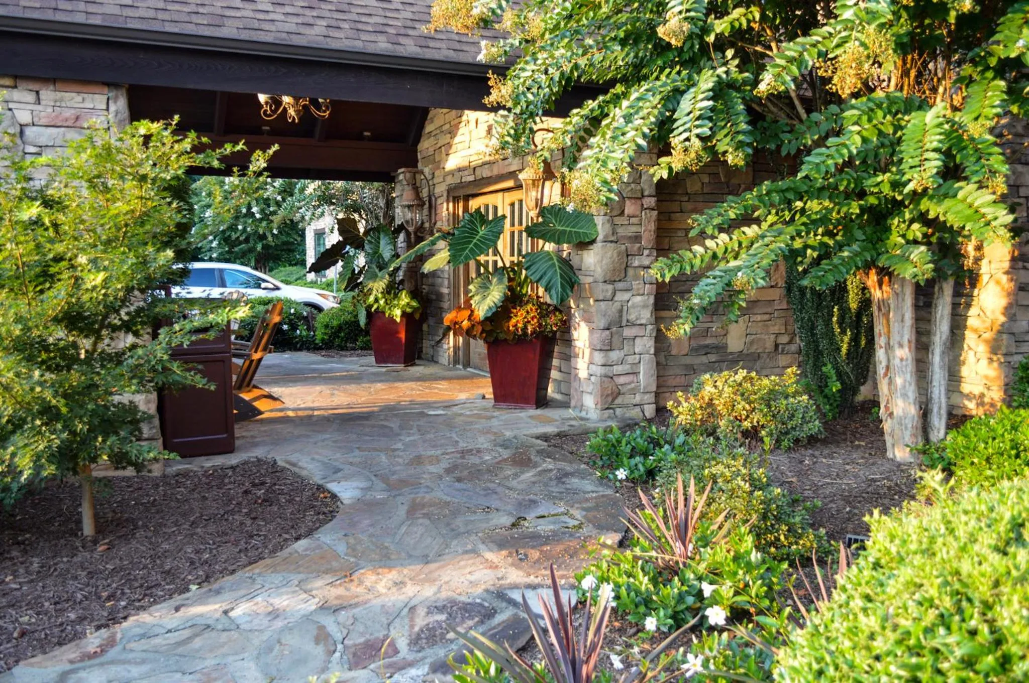 Property building in The Lodge at Flat Rock