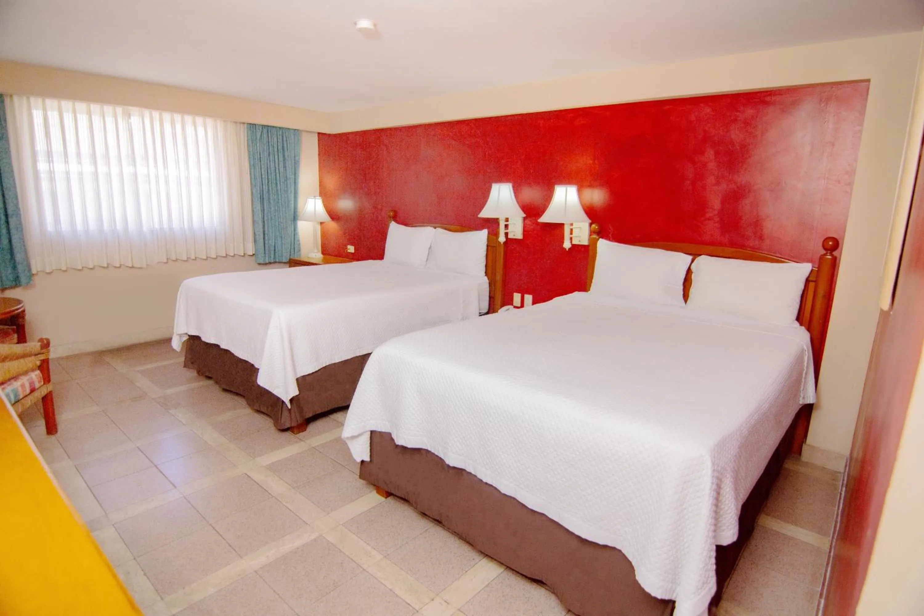 Bed in Hotel Armida Guaymas