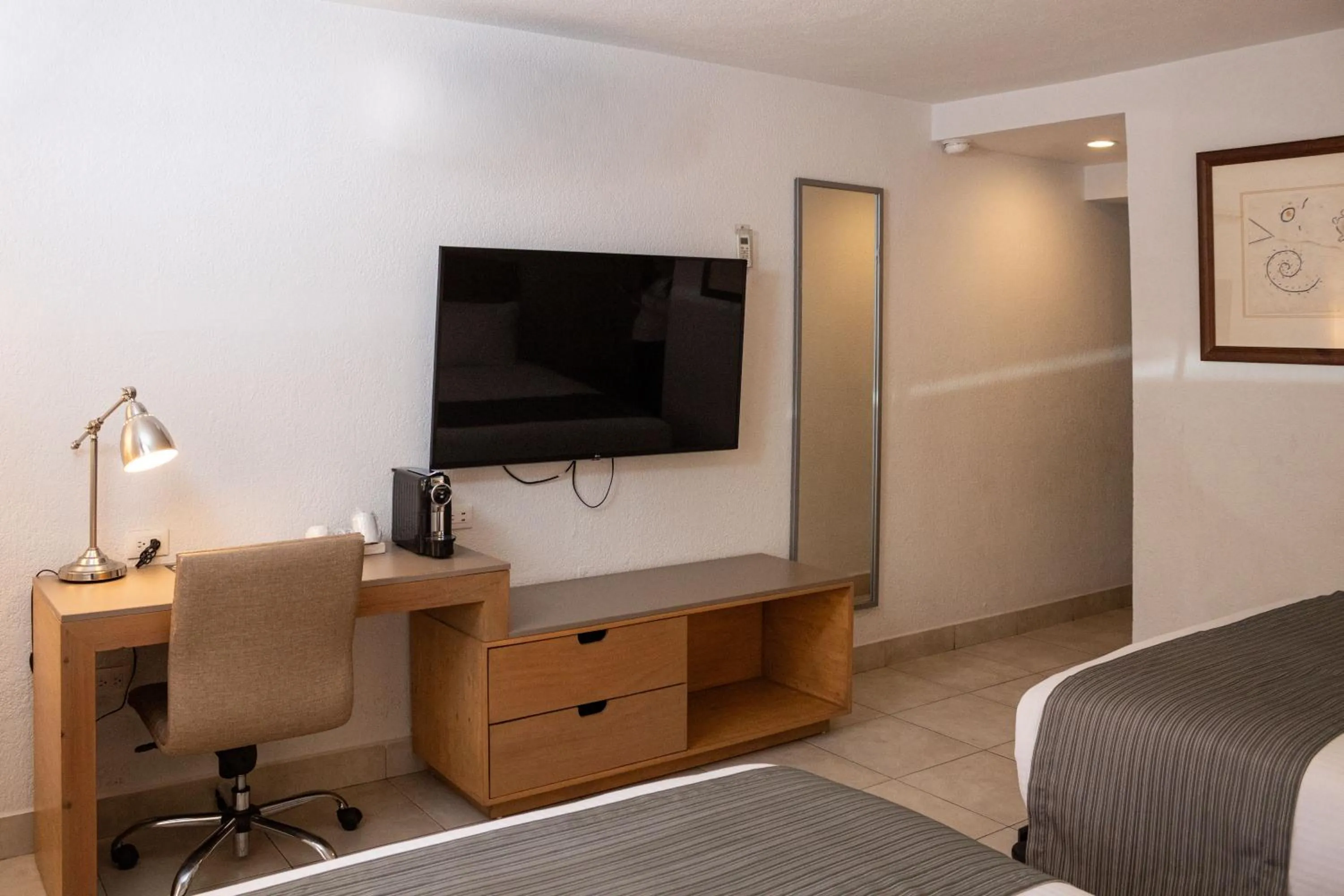 Bed in Hotel Armida Guaymas