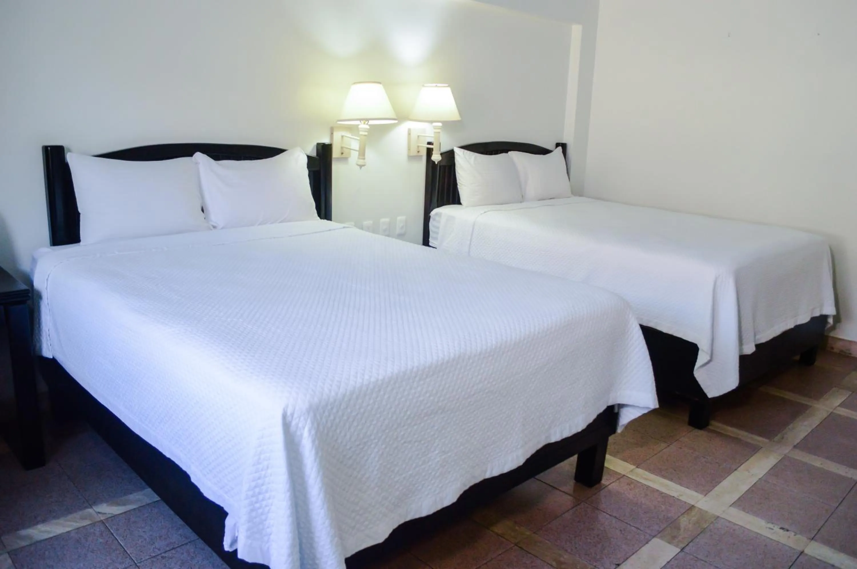 Bed in Hotel Armida Guaymas