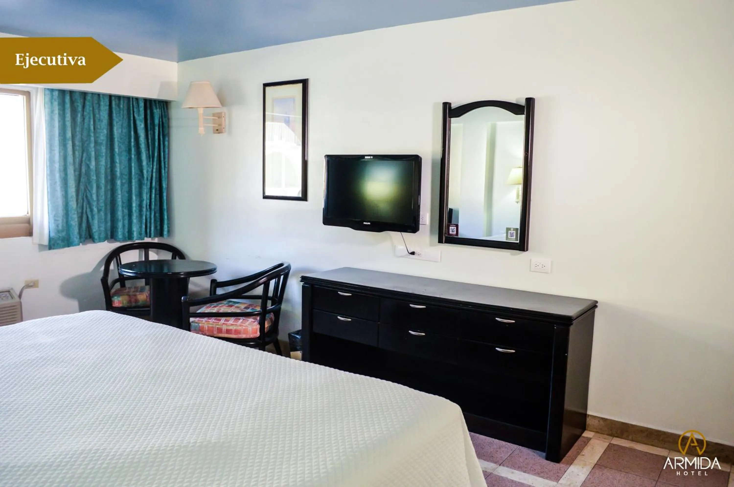 Bed in Hotel Armida Guaymas