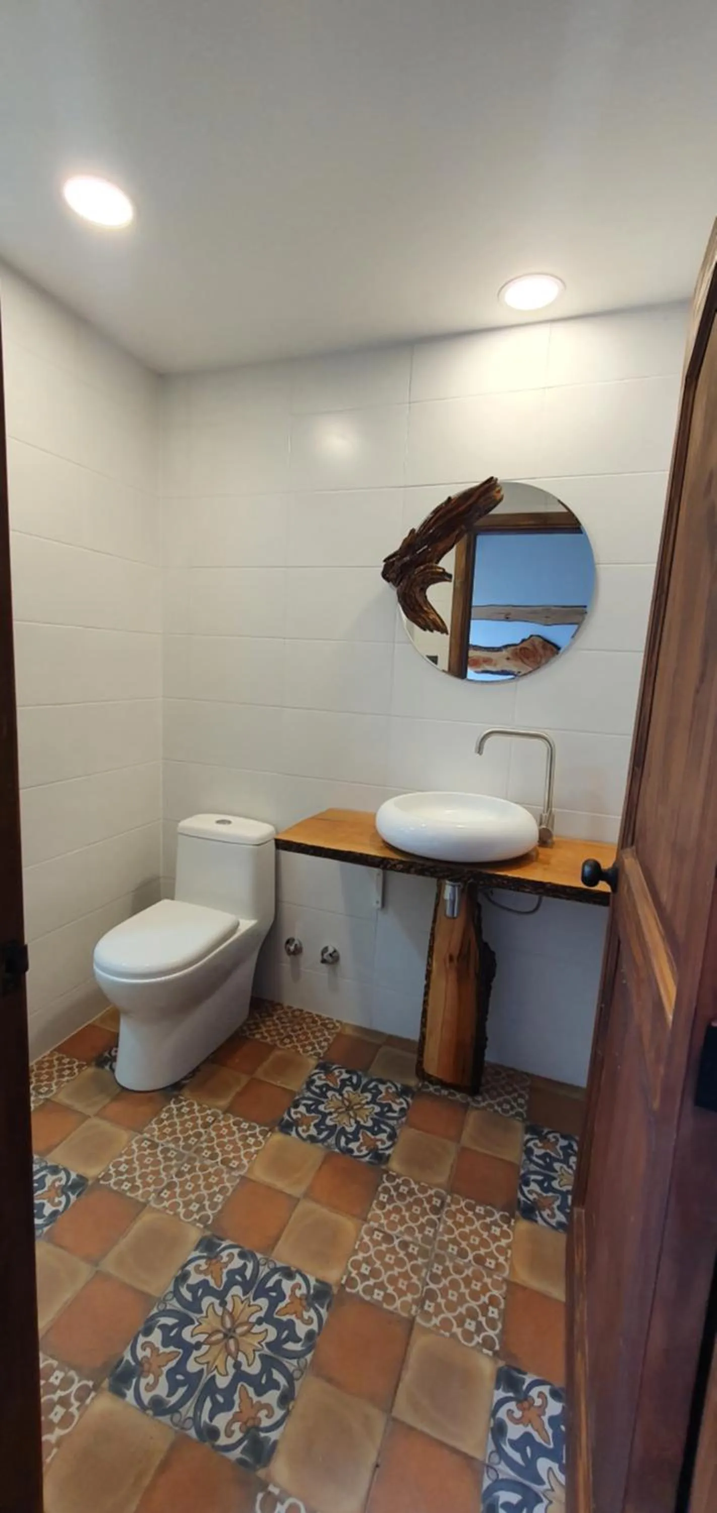 Toilet in Morrena Lodge