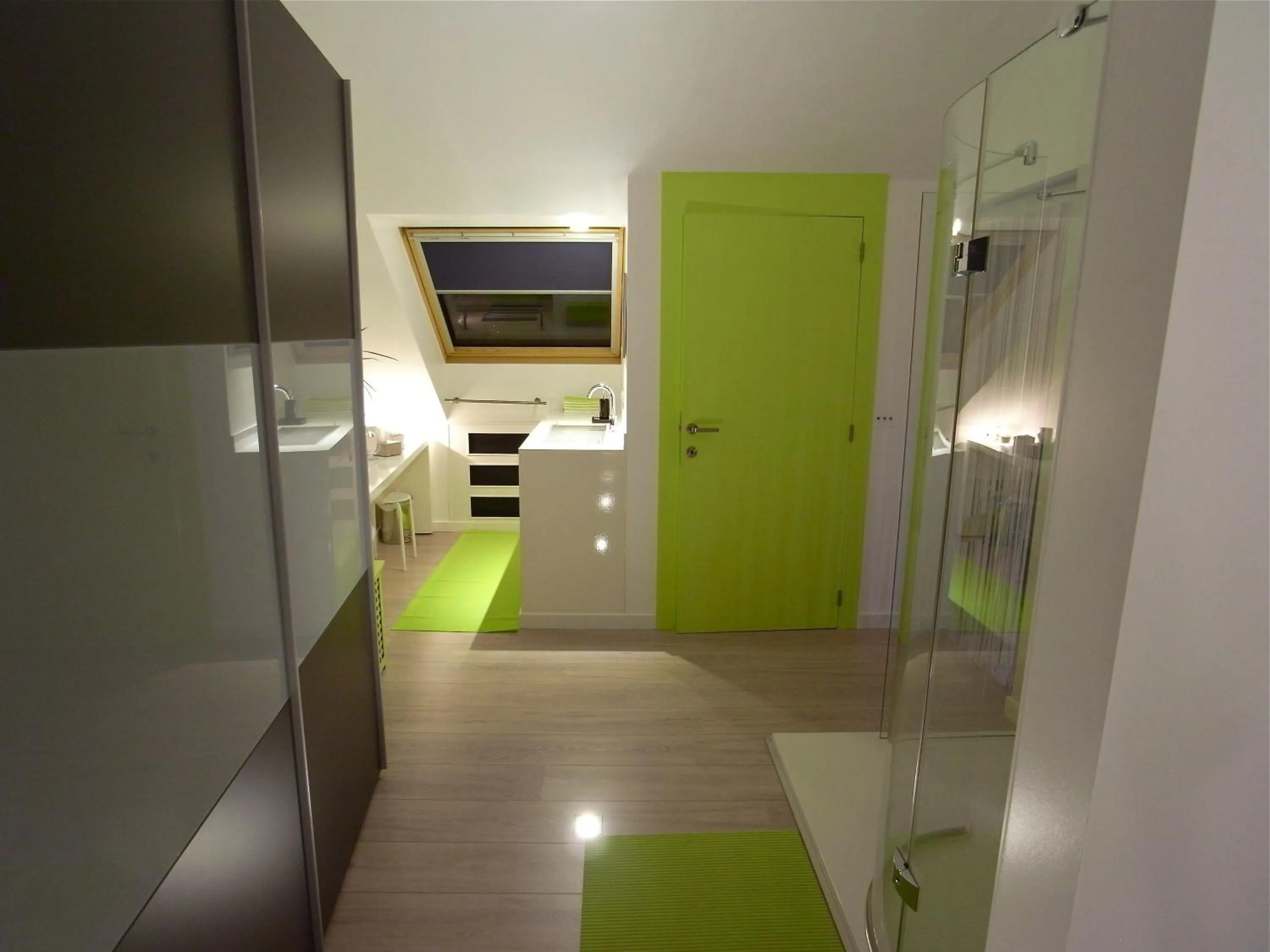 Bathroom, Bed in B&B Bianero