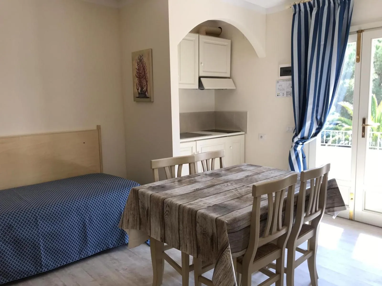 Kitchen or kitchenette in Residential Hotel Villaggio Innamorata