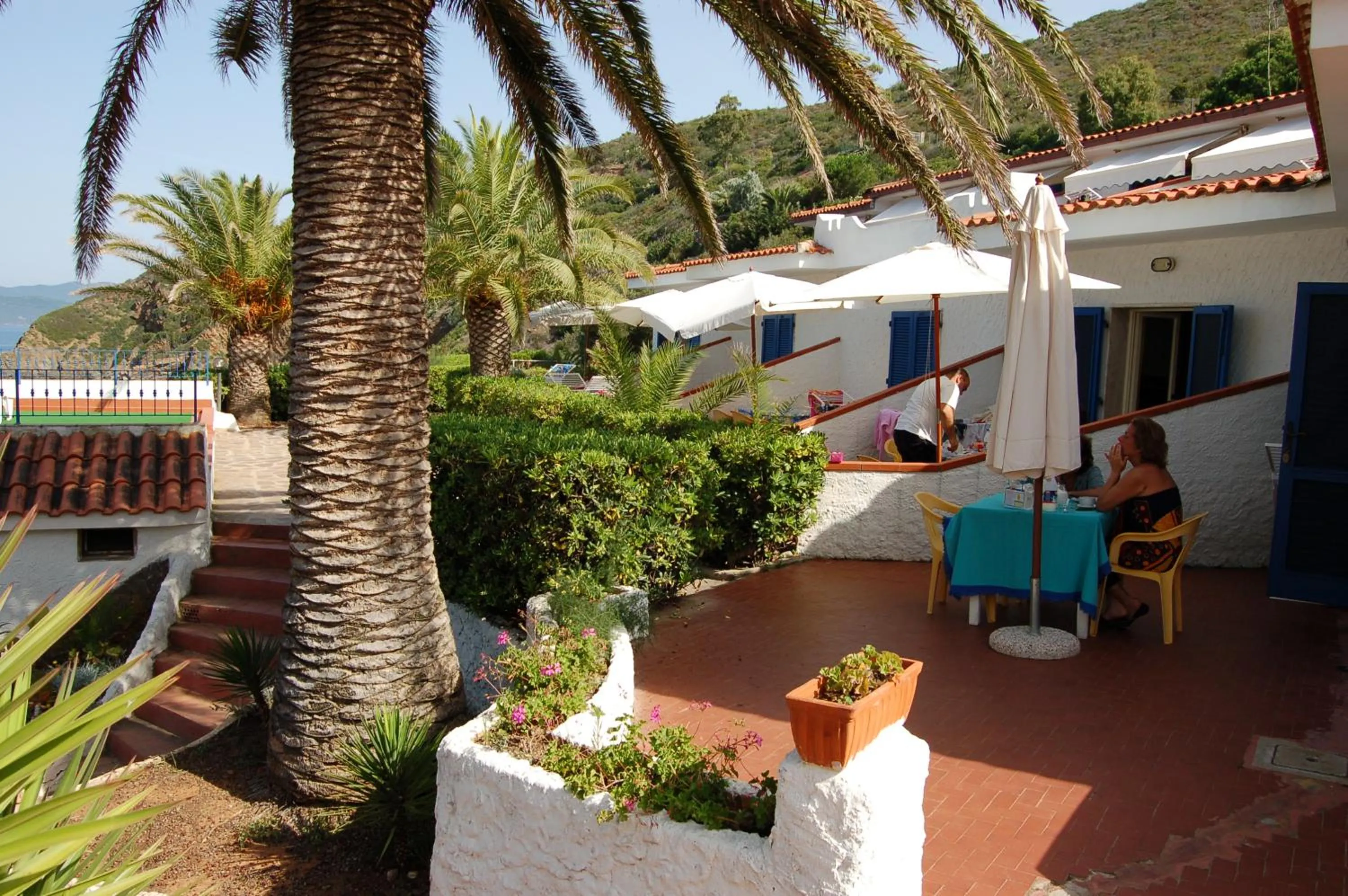 Patio in Residential Hotel Villaggio Innamorata