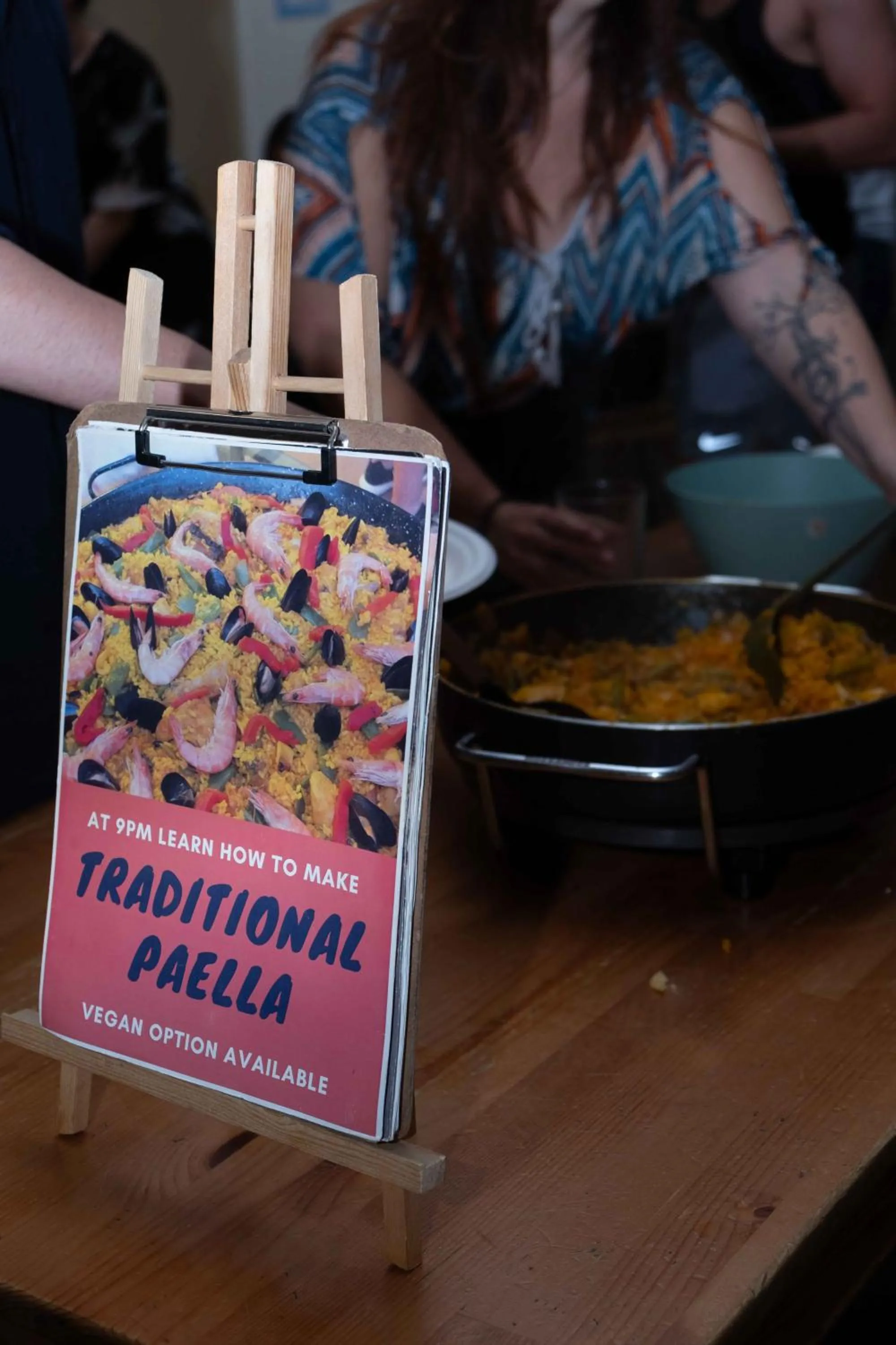 Dinner in 360 Hostel Borne