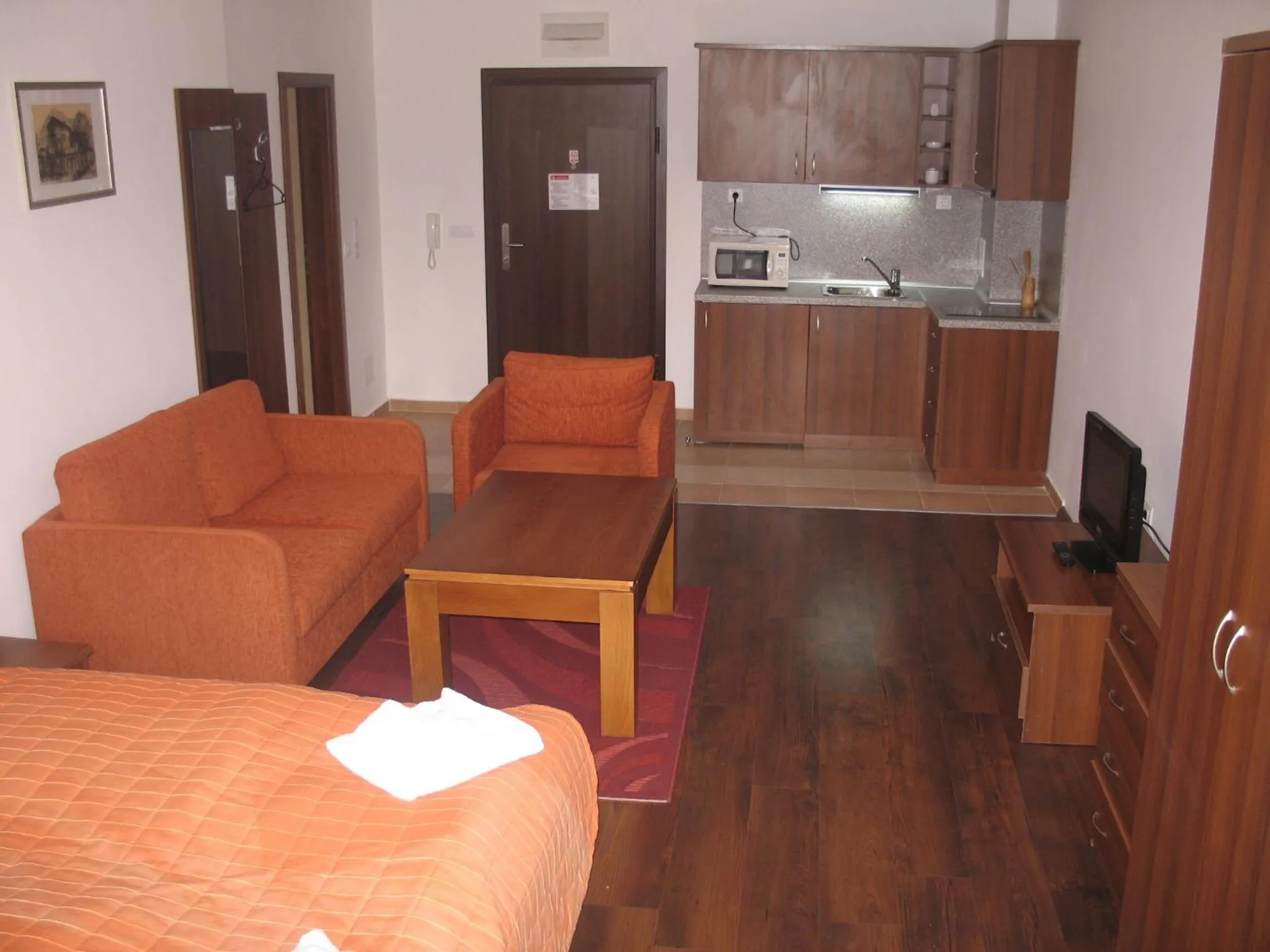 Living room in Winslow Infinity Aparthotel