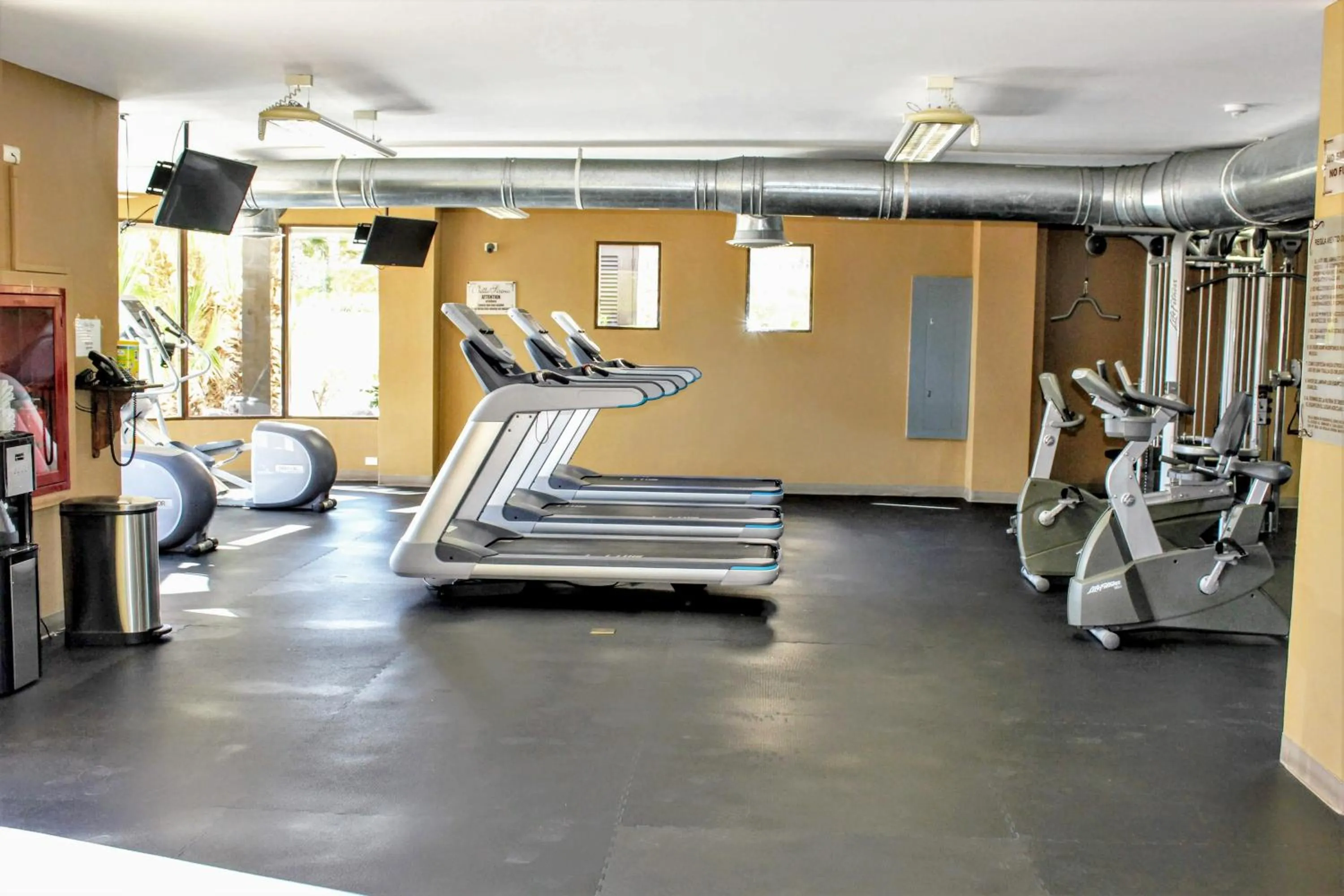 Fitness centre/facilities in Bella Sirena 601-B -Stylish Condo in Oceanfront Resort