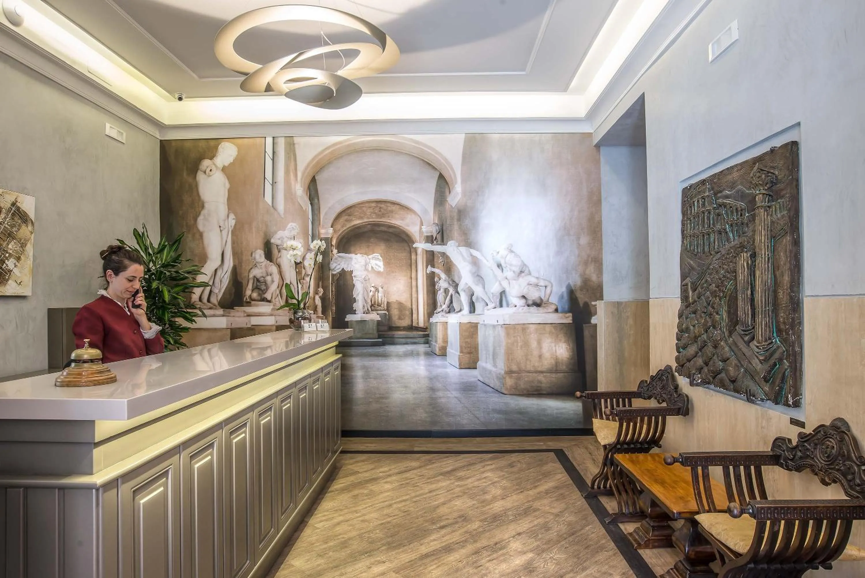 Lobby or reception in Hotel Museum