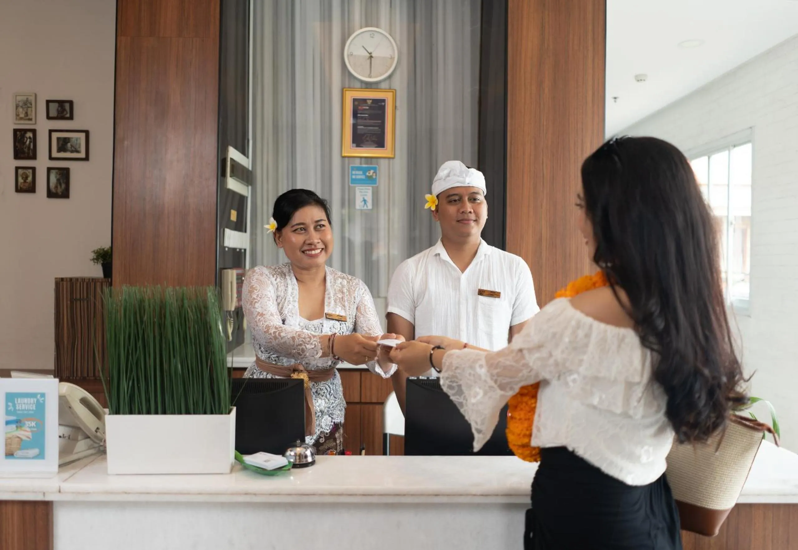 Lobby or reception in Boss Legian Hotel Powered by Archipelago