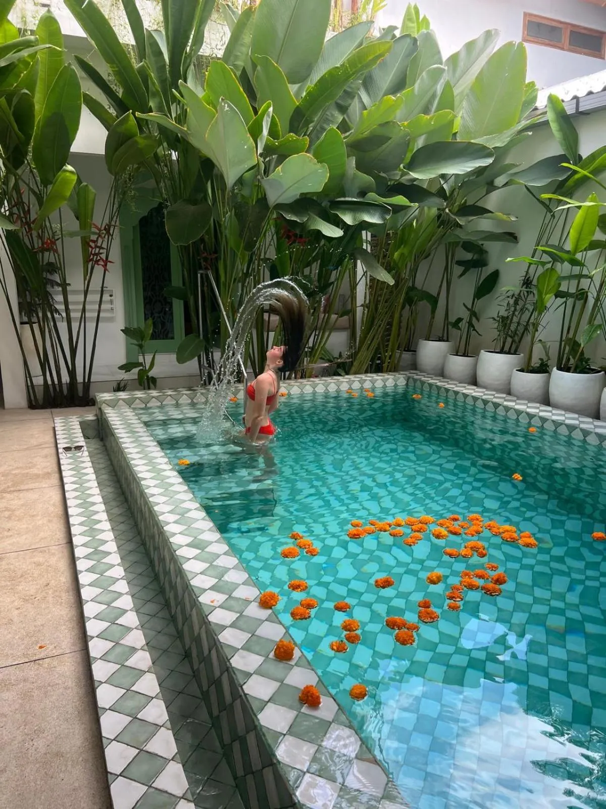 Swimming pool in Naia Lombok