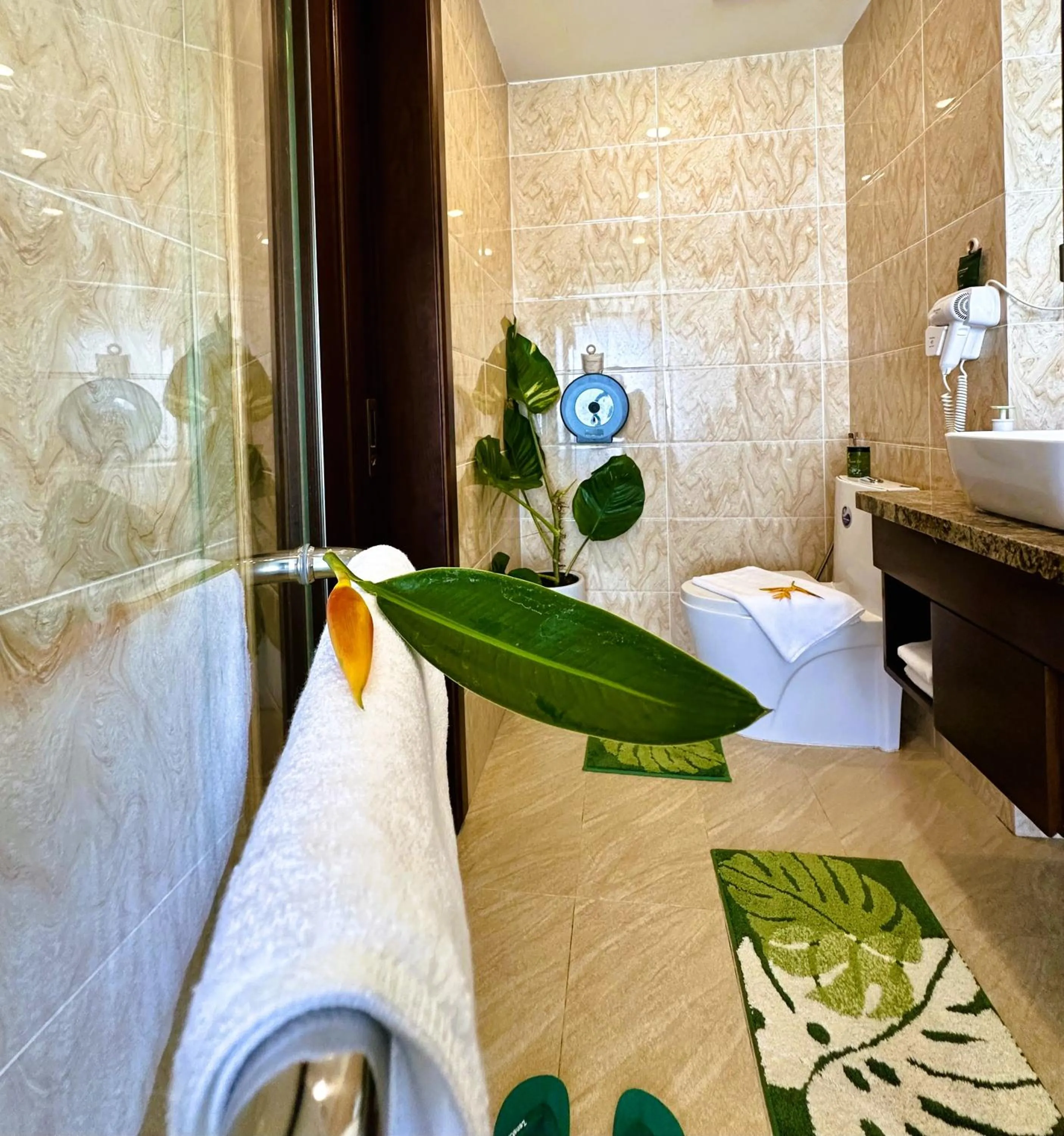 Shower, Bed in Century Hotel Da Nang