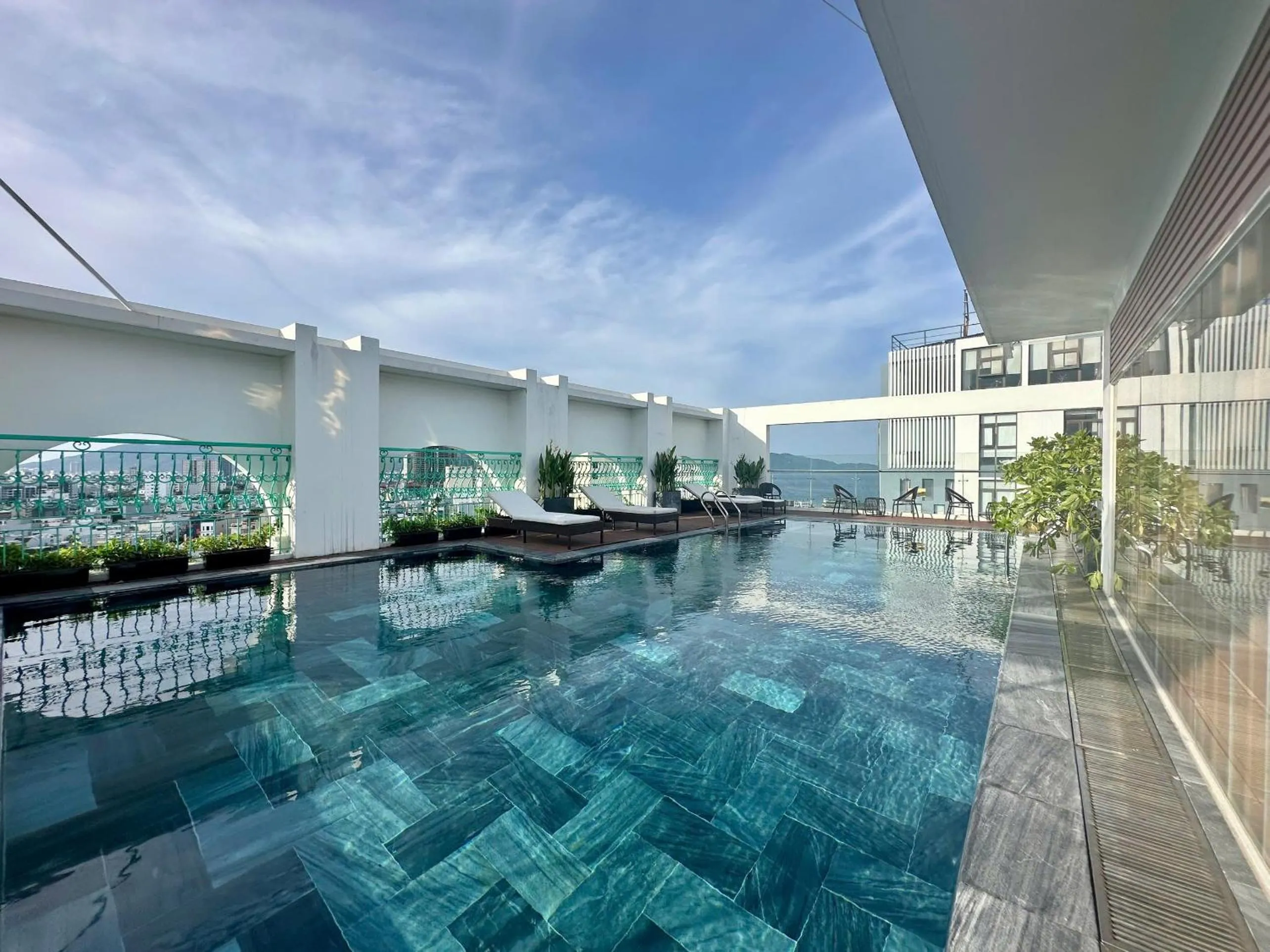Swimming pool in Century Hotel Da Nang