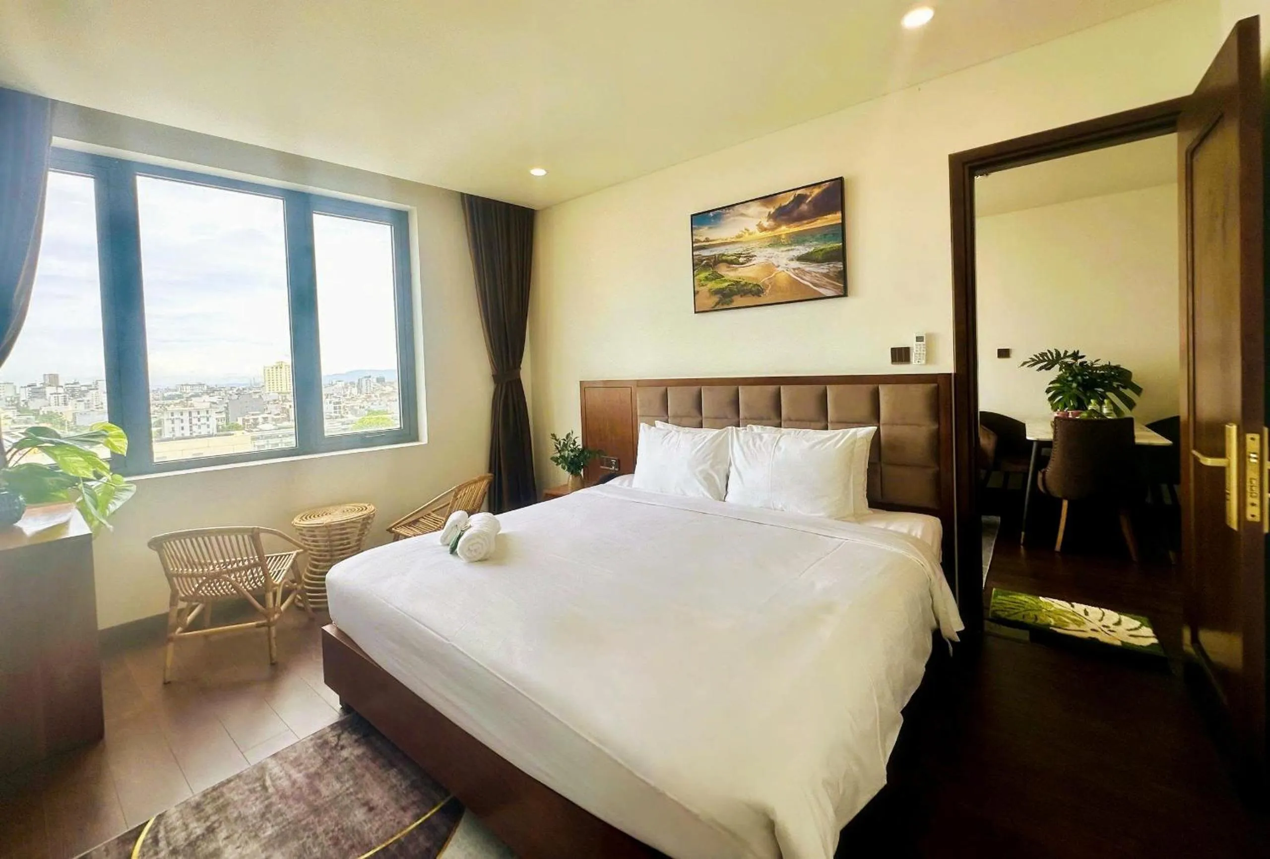 Bed in Century Hotel Da Nang