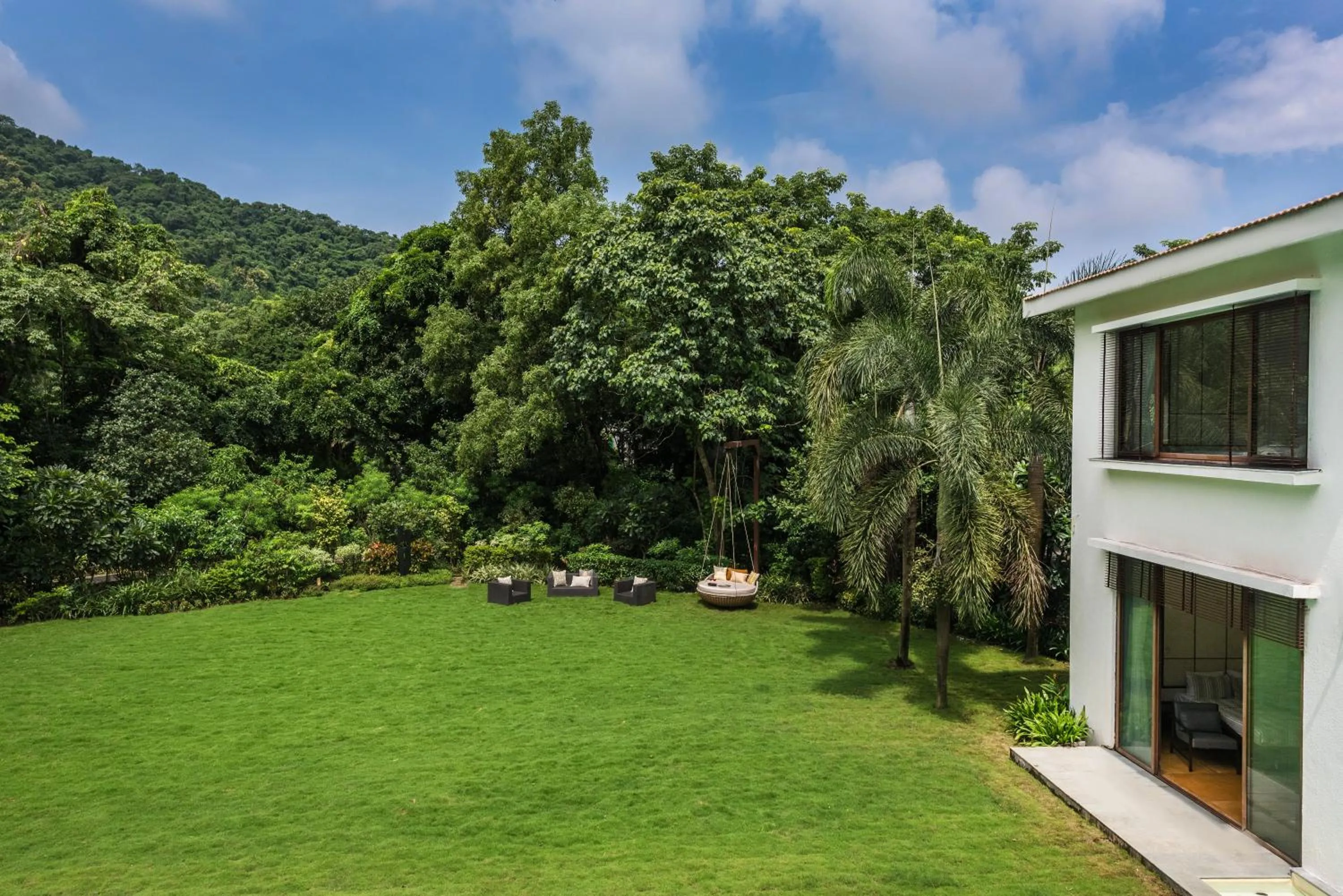 Property building in SaffronStays Estella, Alibaug